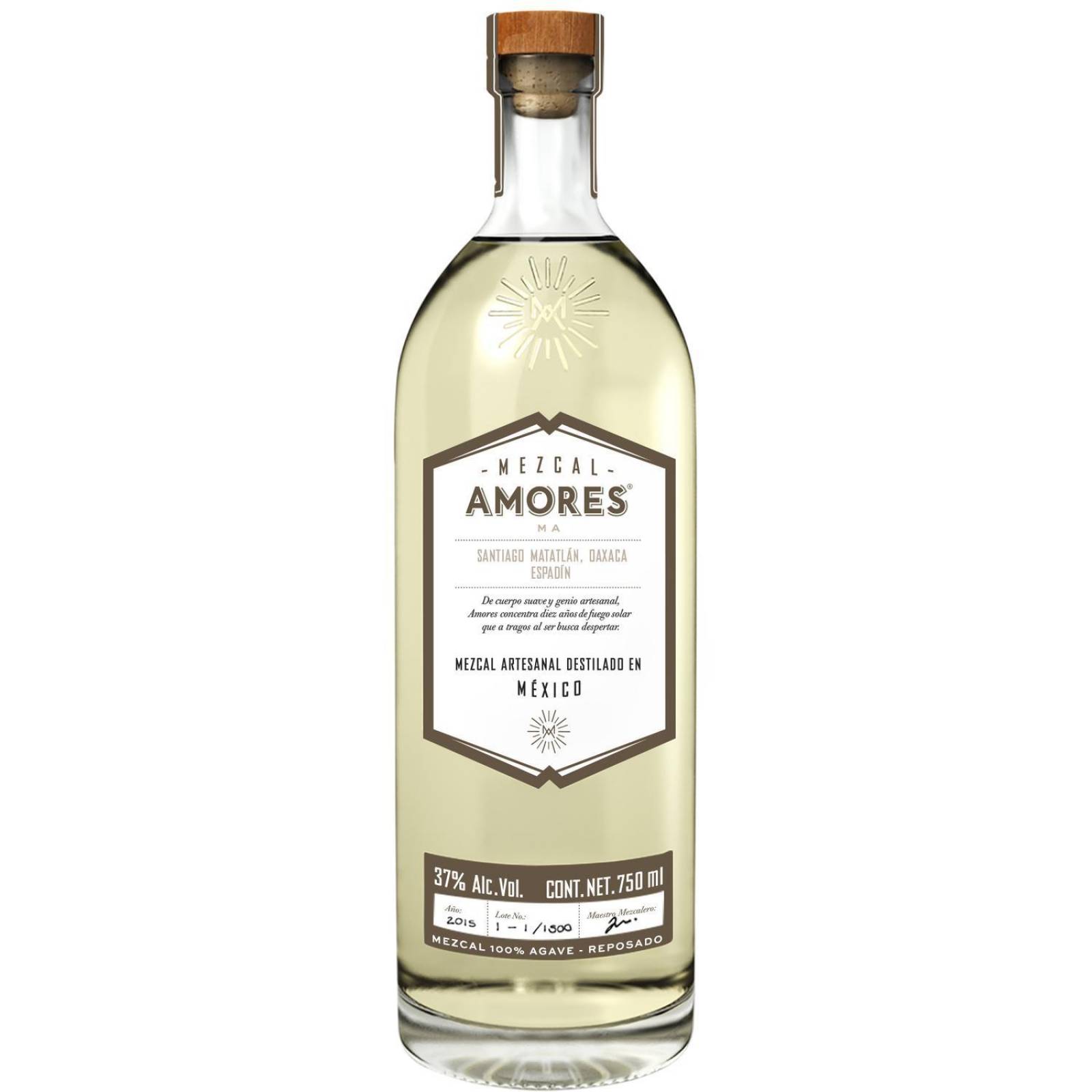 Pack de 6 Mezcal Amores Reposado 750 ml