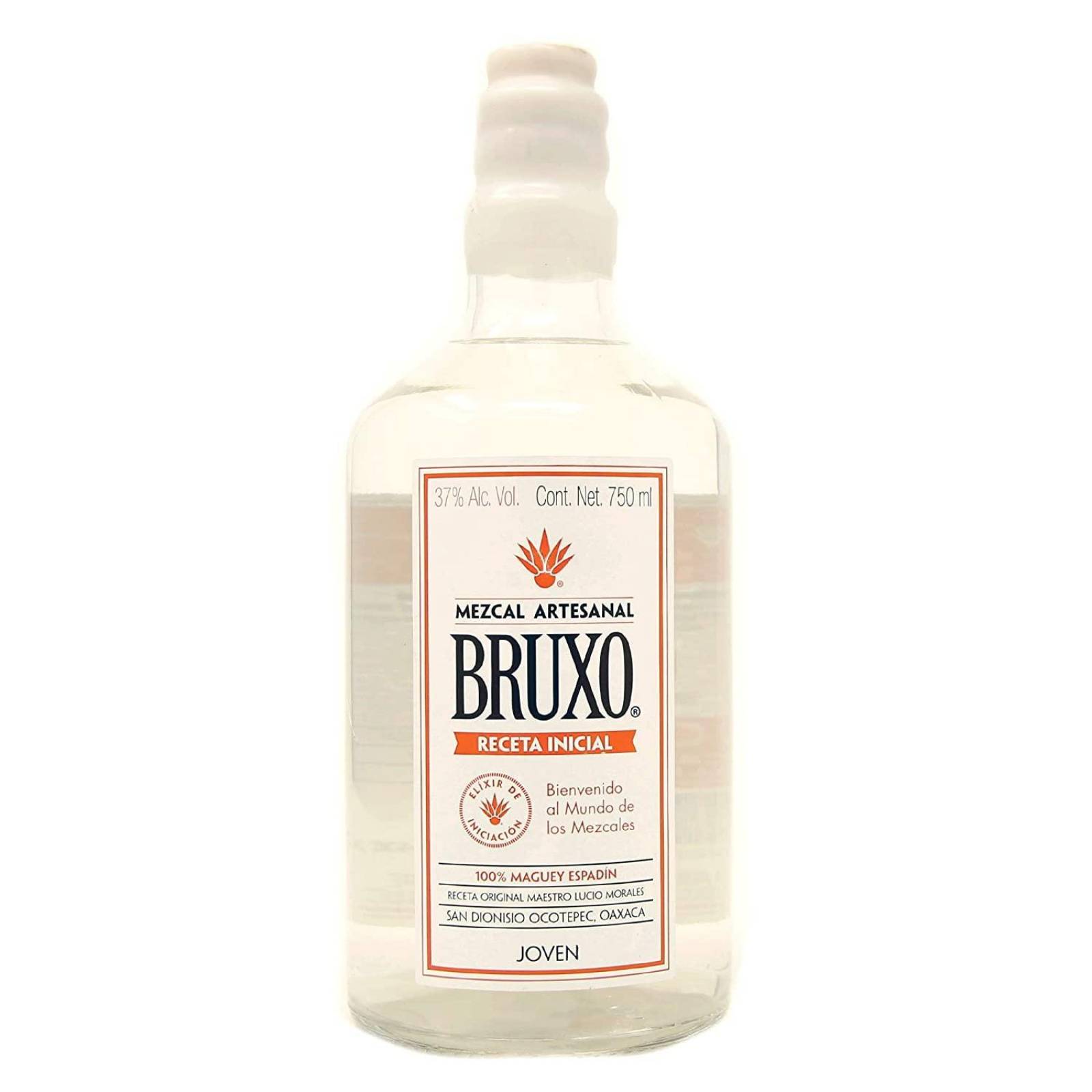 Pack de 6 Mezcal Bruxo Receta Inicial 750 ml 