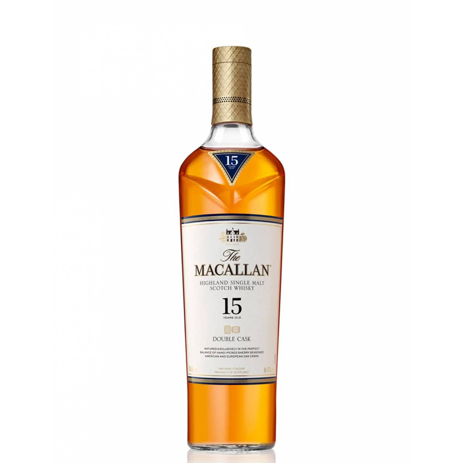 Pack de 4 Whisky The Macallan 15 Años Double Cask 700 ml 