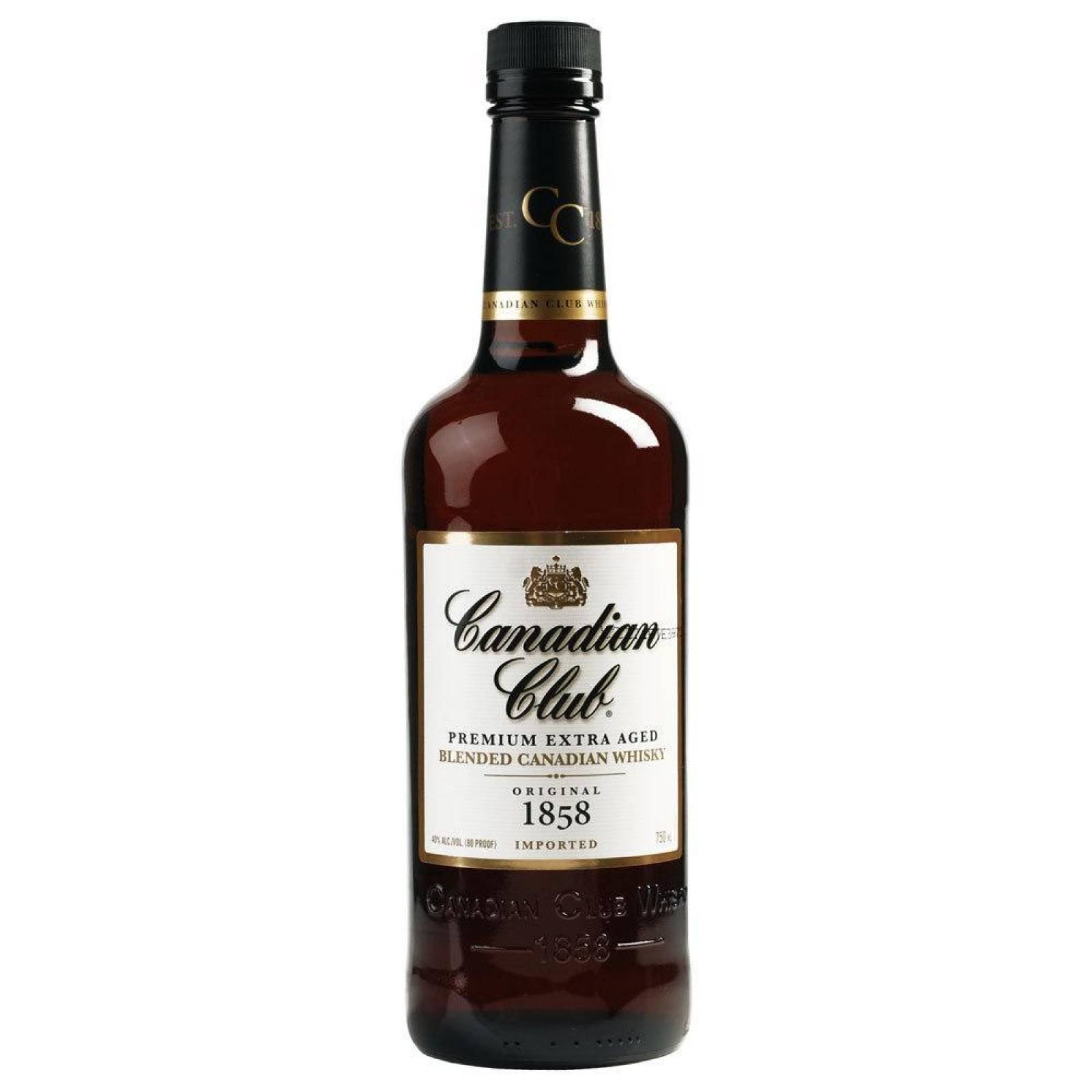 Pack de 4 Whisky Canadian Club 750 ml 