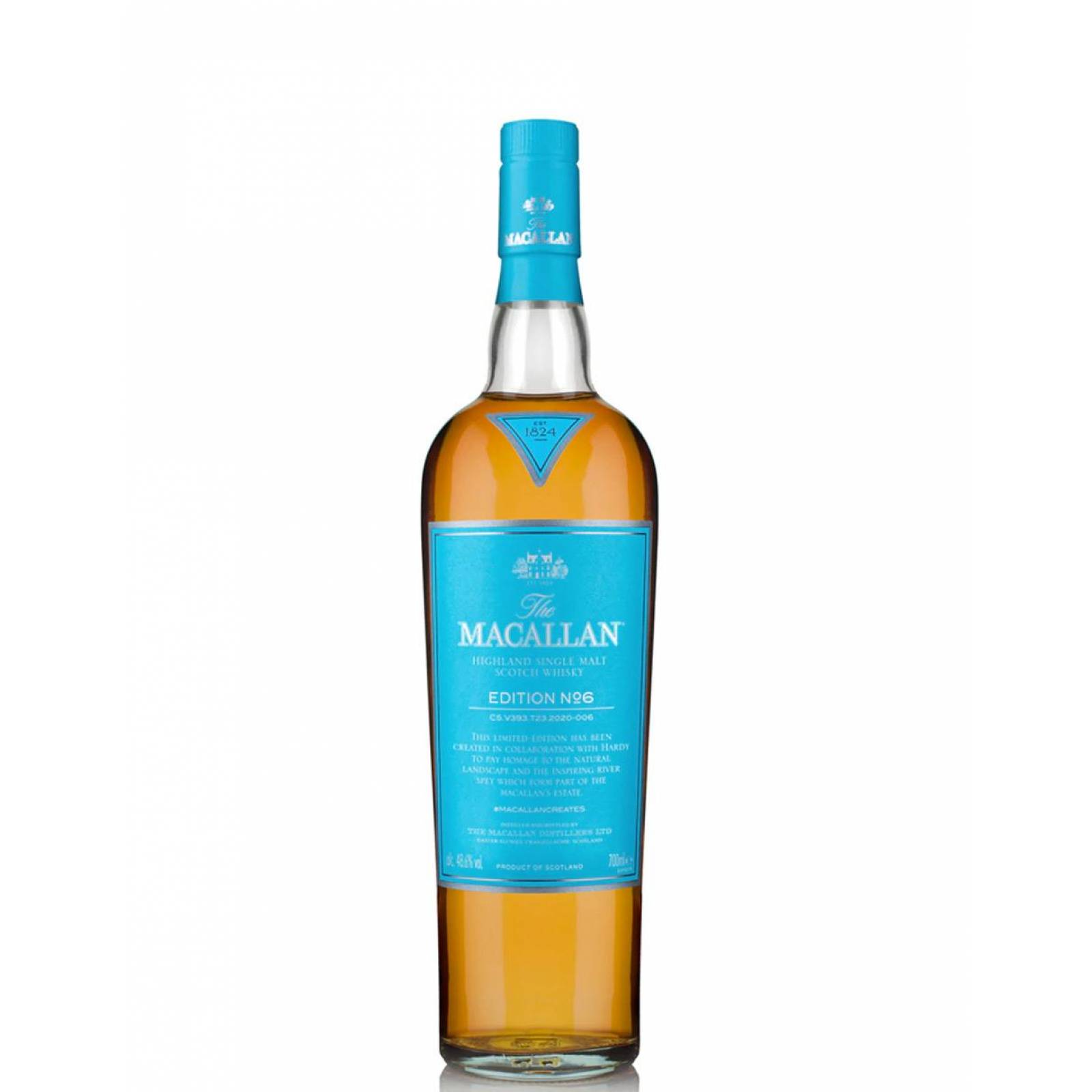 Pack de 6 Whisky The Macallan Edición 6 700 ml 