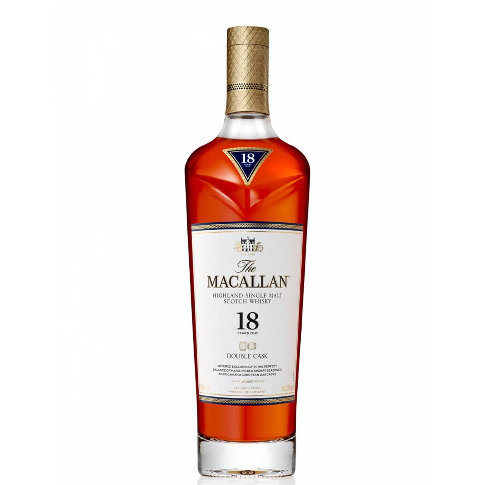 Pack de 6 Whisky The Macallan 18 Años Double Cask 700 ml 
