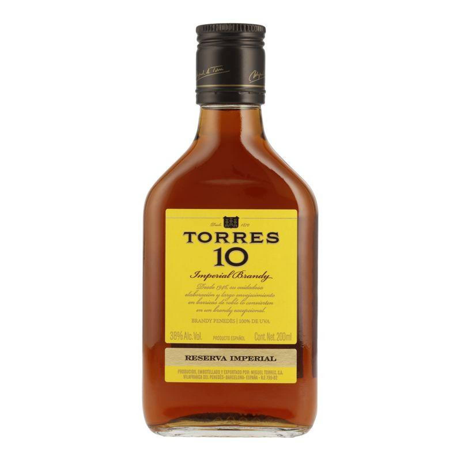 Pack de 2 Brandy Torres 10 200 ml 