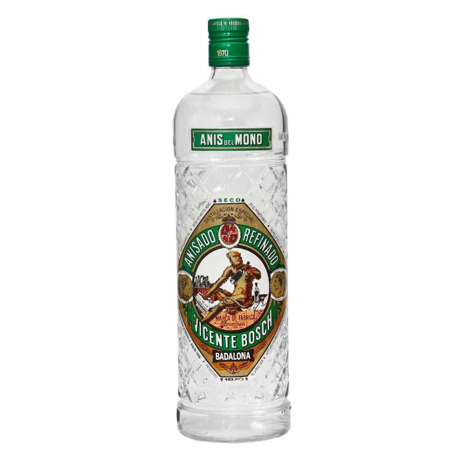 Pack de 6 Anis Del Mono Seco 1 L 