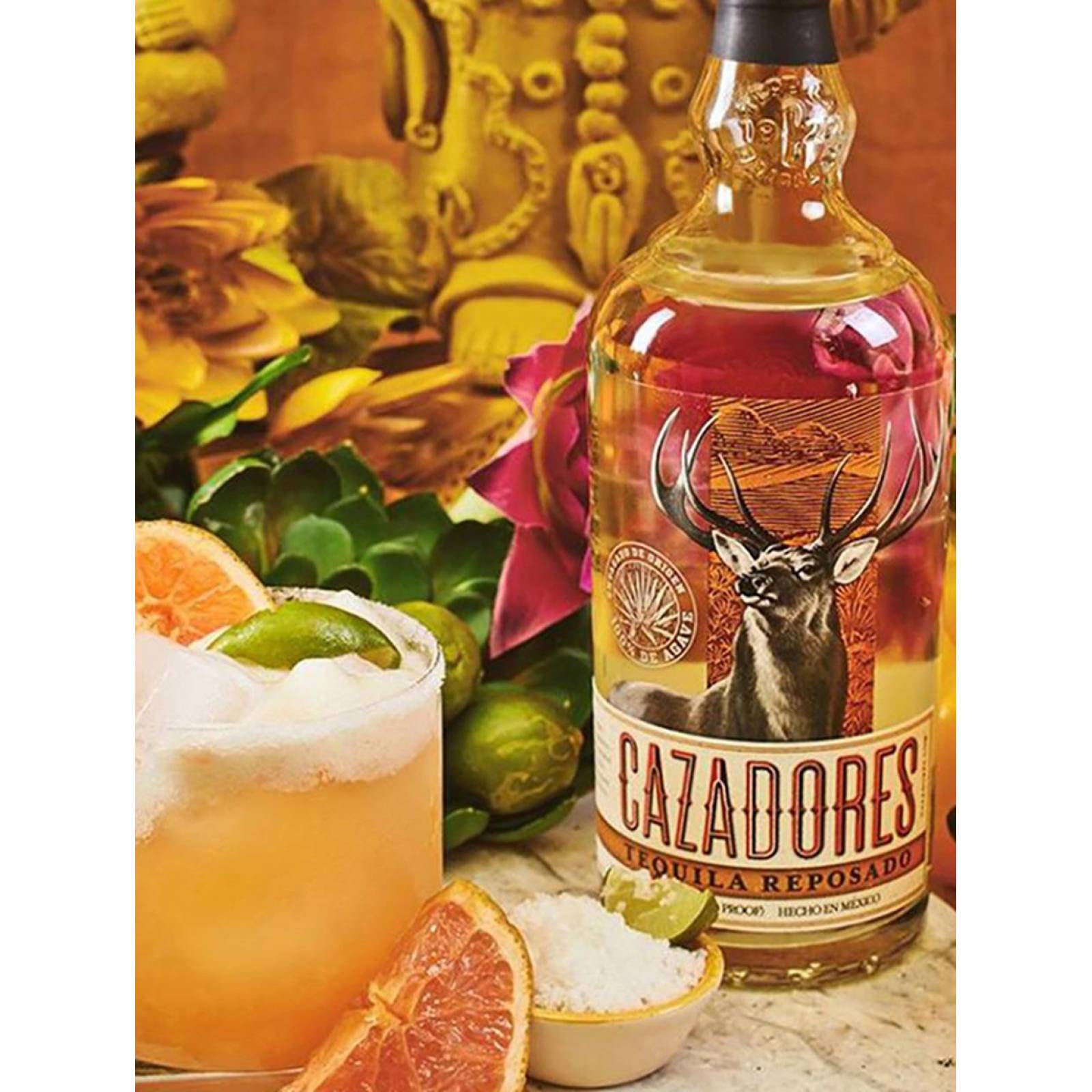 Pack de 6 Tequila Cazadores Reposado 1 L 