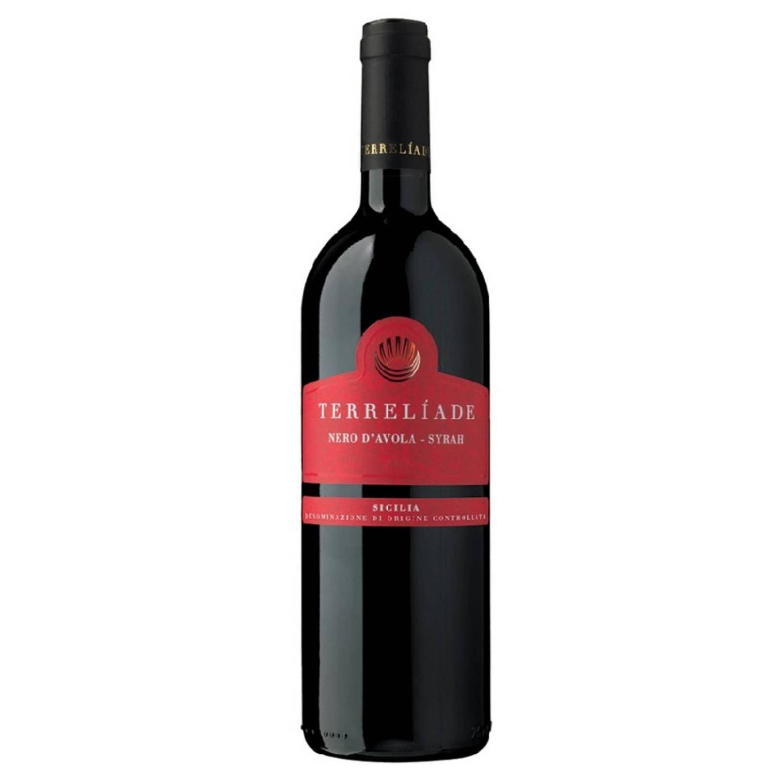 Pack de 4 Vino Tinto Terreliade Nero D'Avola 750 ml