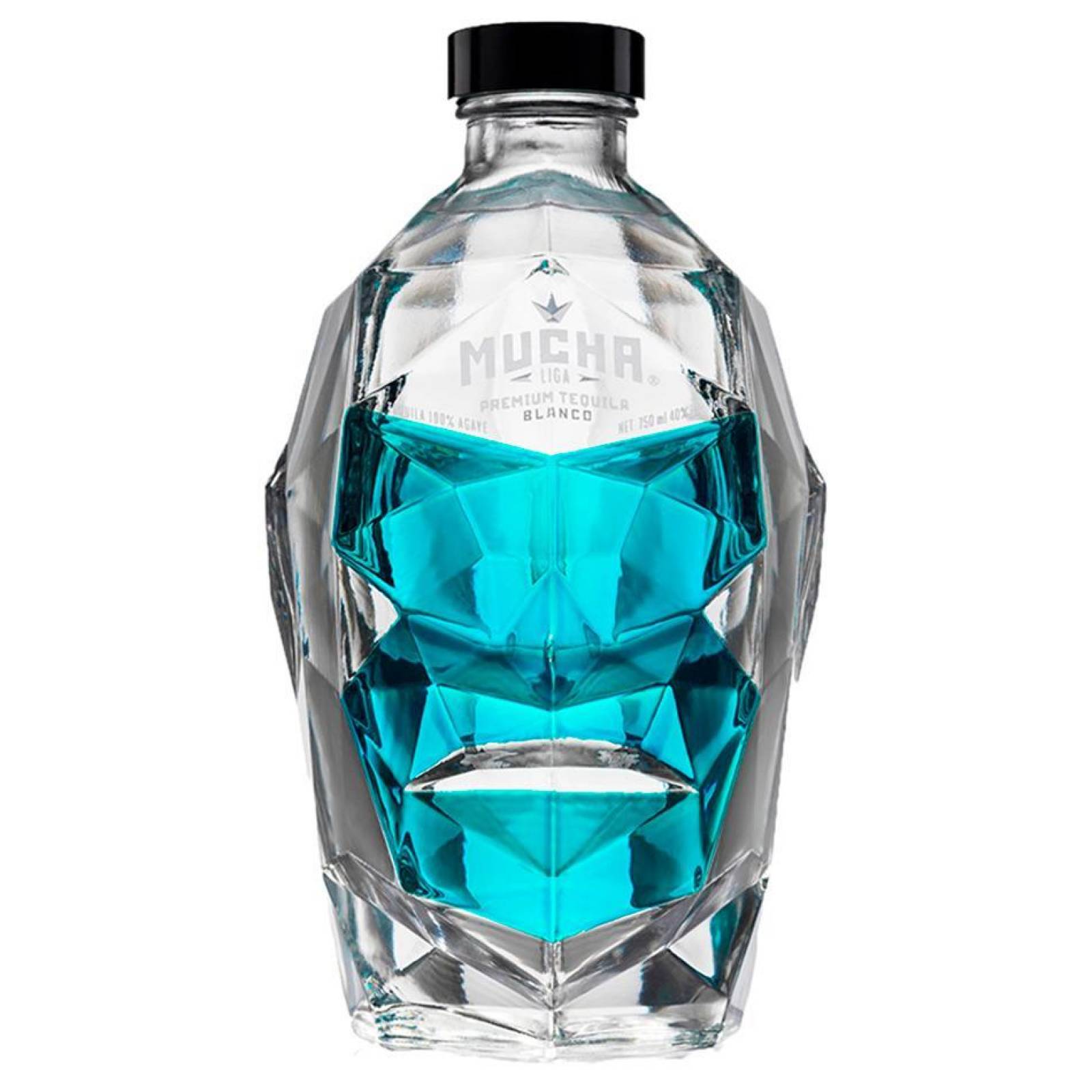 Pack de 6 Tequila Mucha Liga Blanco 750 ml 