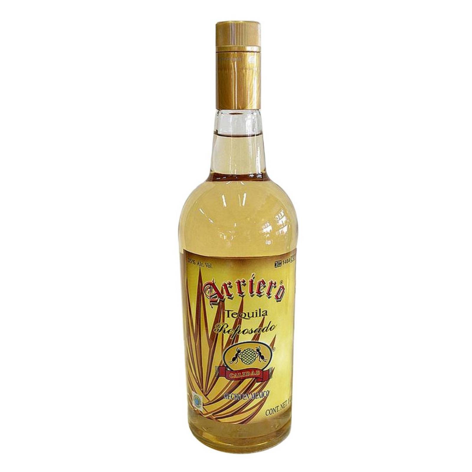 Pack de 6 Tequila Arriero Reposado 1 L 