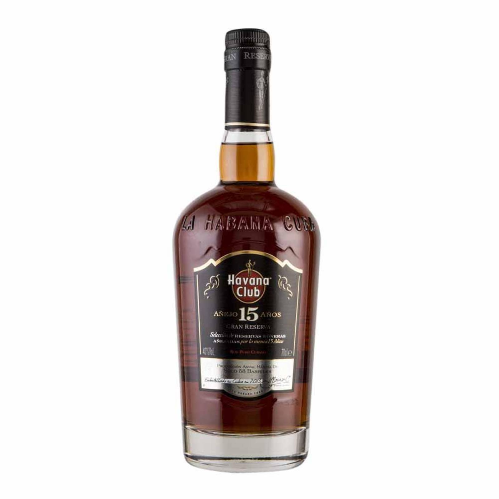 Pack de 12 Ron Havana Club 15 Años 700 ml