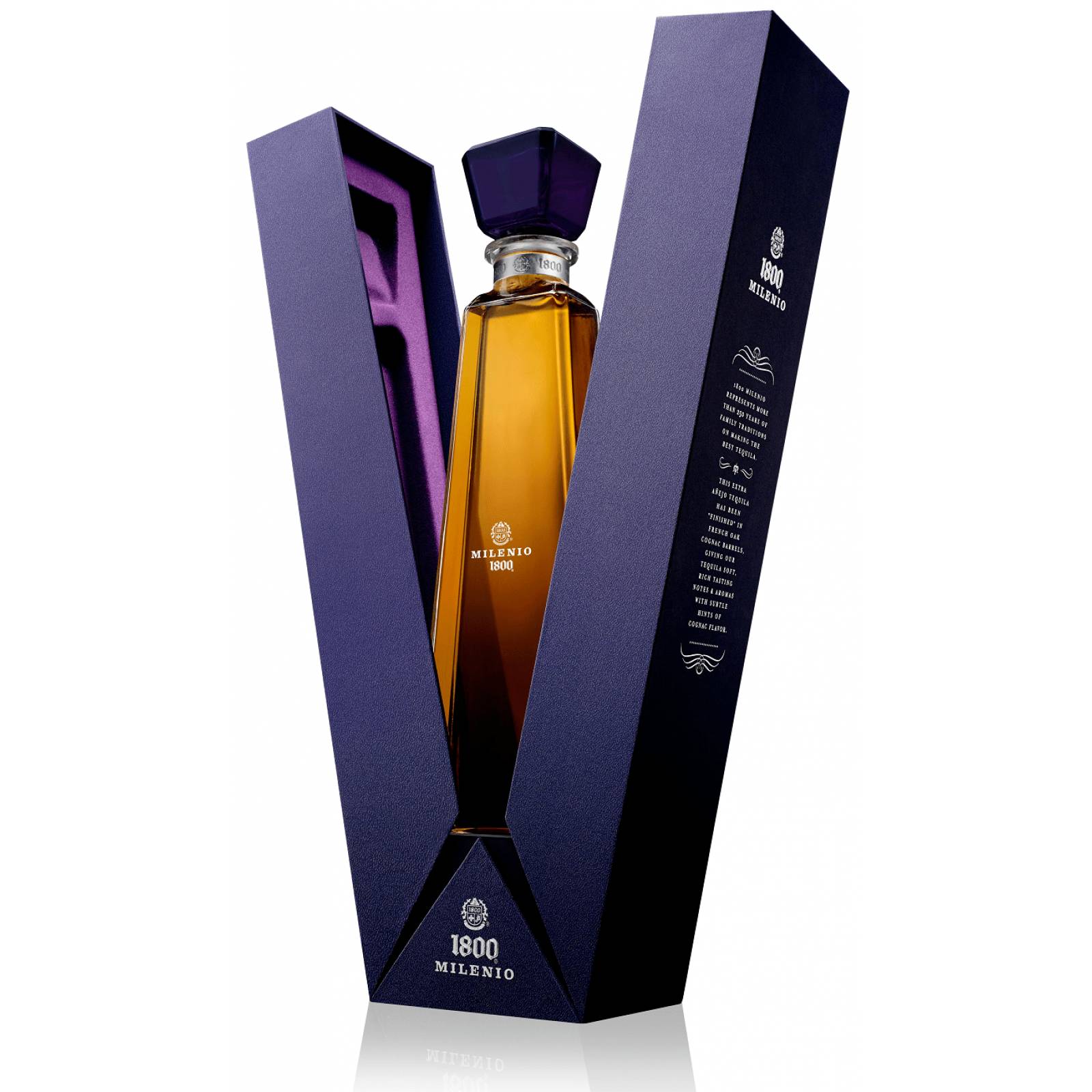 Pack de 6 Tequila 1800 Milenio Extra Añejo 750 ml 
