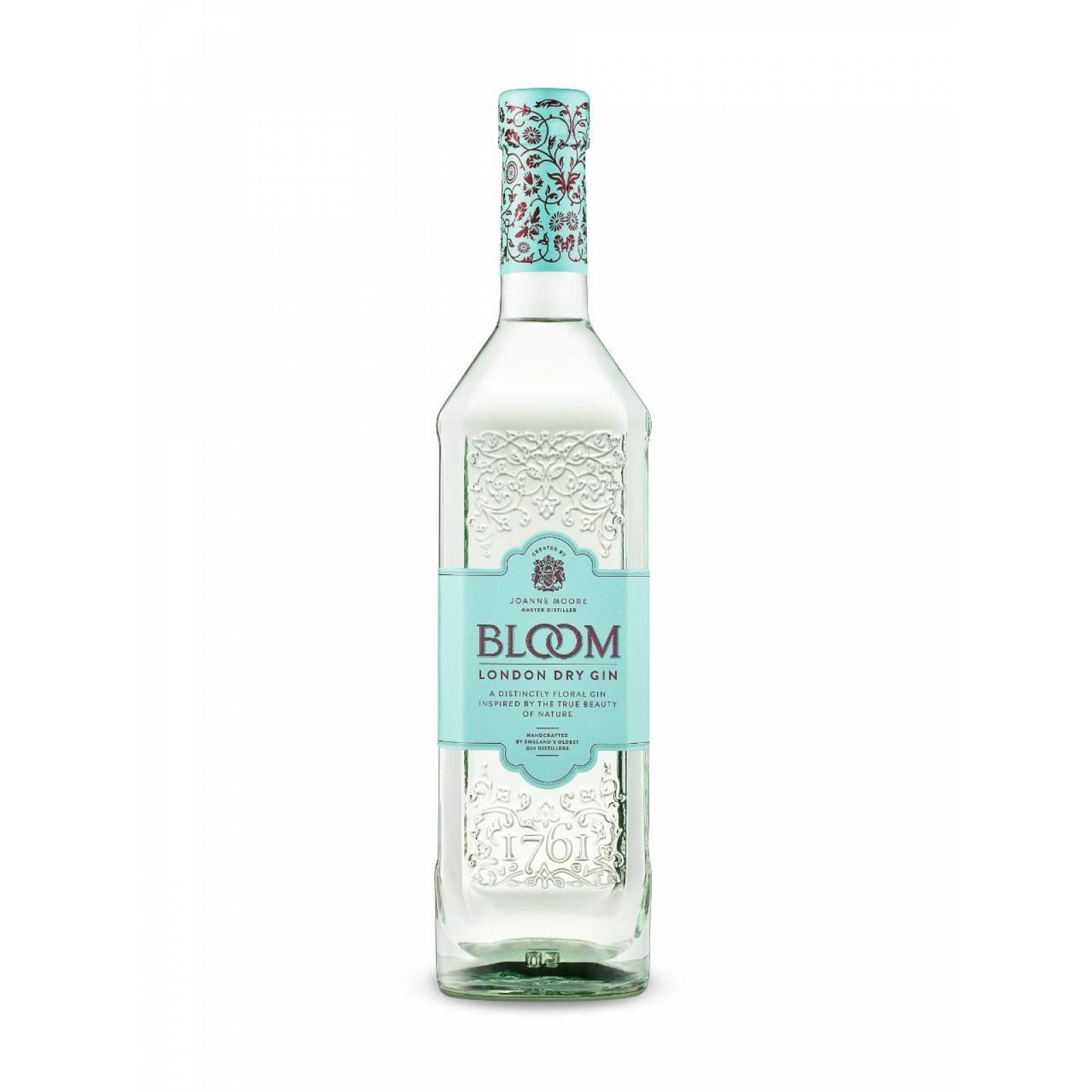 Pack de 4 Ginebra Bloom London Dry 750 ml 