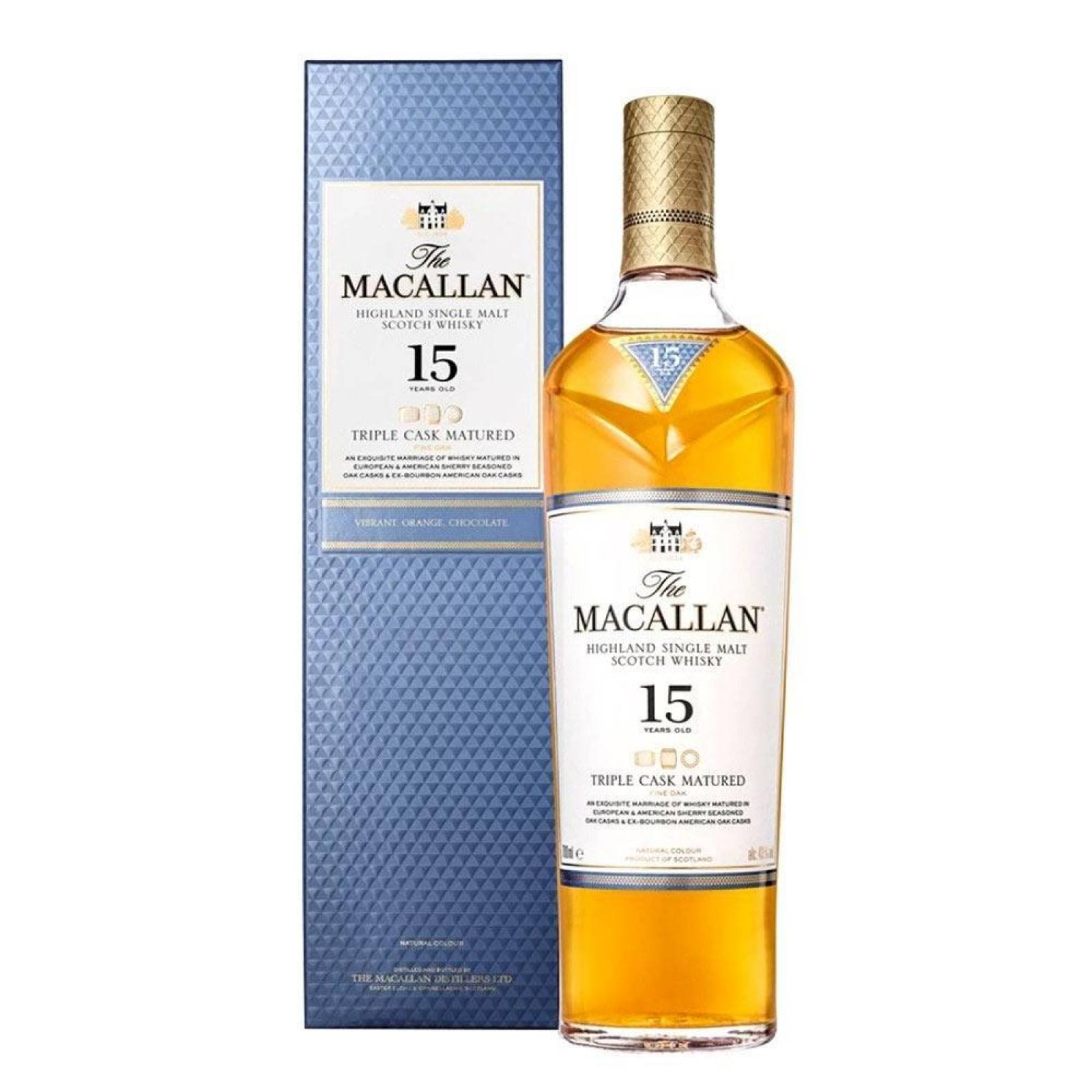 Pack de 12 Whisky The Macallan Single Malt 18 Años Triple Cask 700 ml 