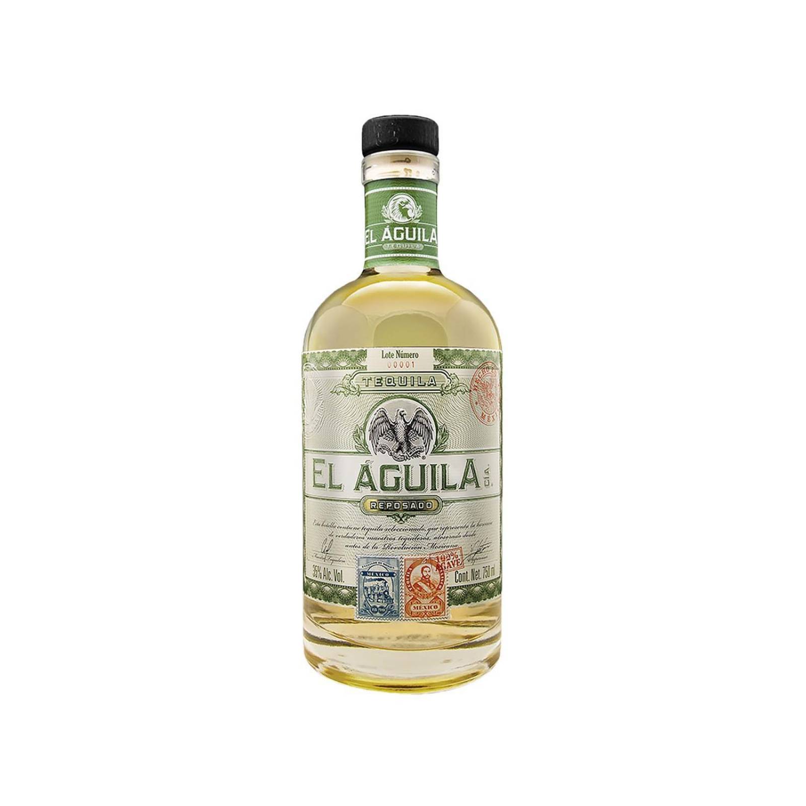 Pack de 2 Tequila El Aguila Reposado 750 ml 