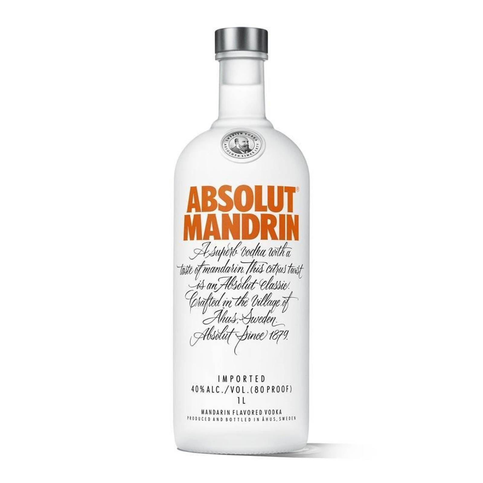 Pack De 6 Vodka Absolut Mandarin 750 Ml