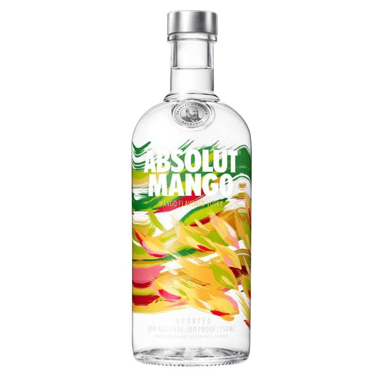 Pack de 6 Vodka Absolut Mango 750 ml 