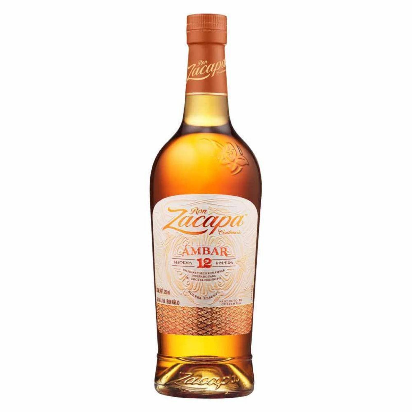 Pack de 2 Ron Zacapa Ambar 12 750 ml 