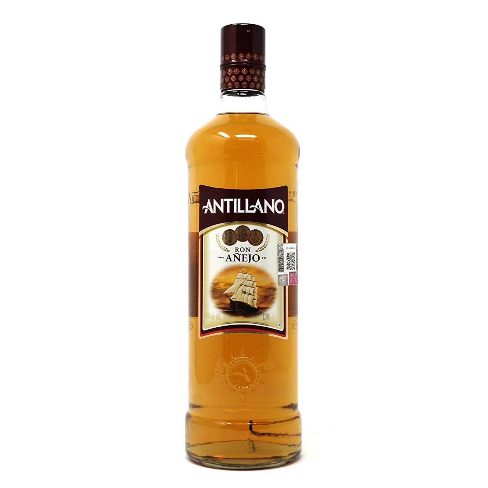 Pack de 2 Ron Antillano Añejo Suave 1 L 