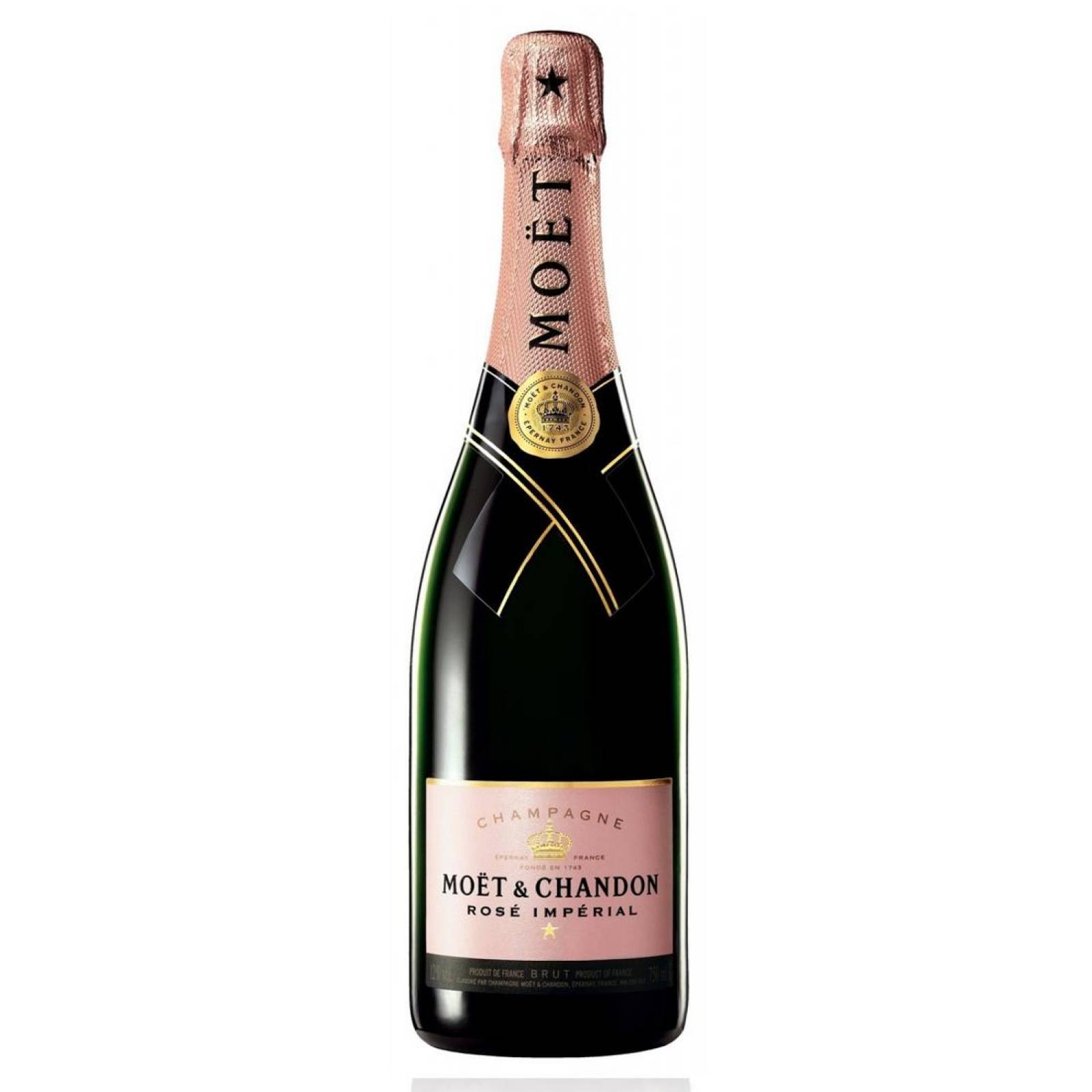 Pack de 6 Champagne Moet Chandon Brut Imperial Rose 750 ml 
