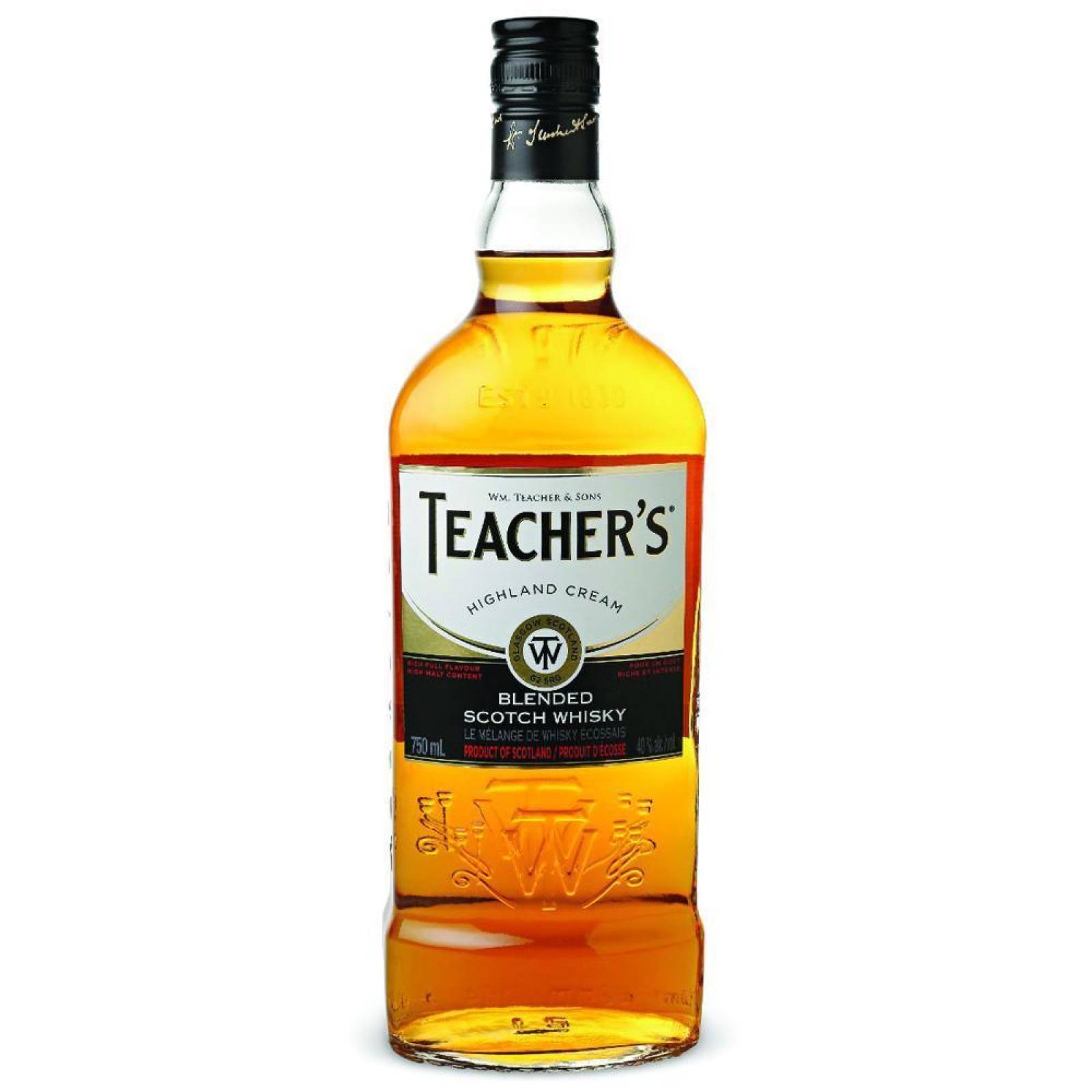 Pack de 6 Whisky Teachers Blend 750 ml