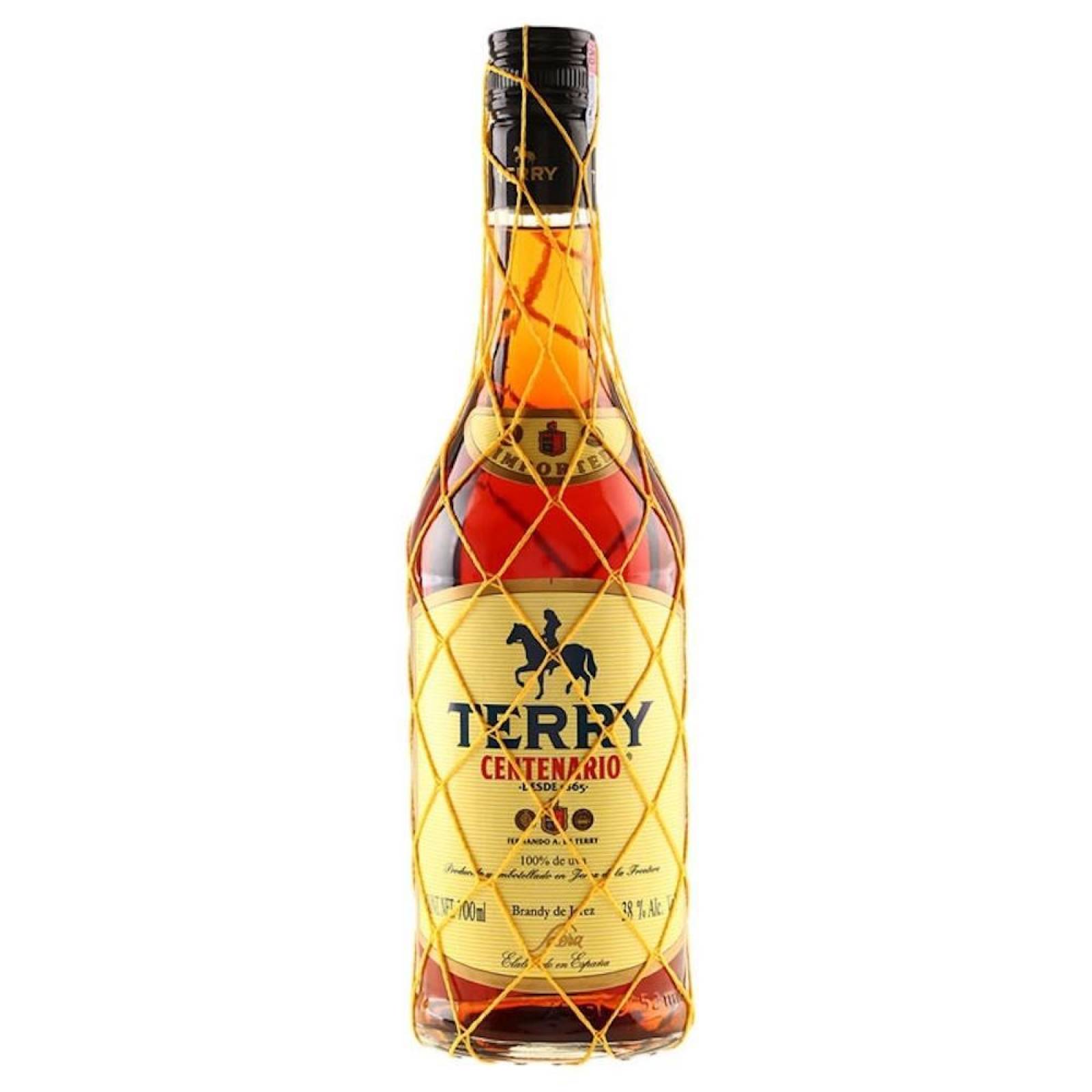 Pack de 4 Brandy Terry Centenario 700 ml 