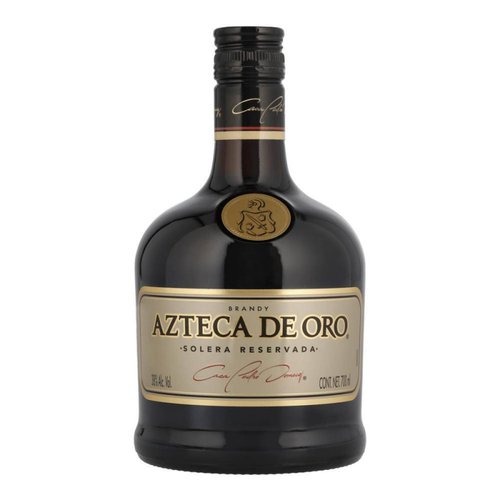 Pack de 4 Brandy Azteca De Oro 700 ml 