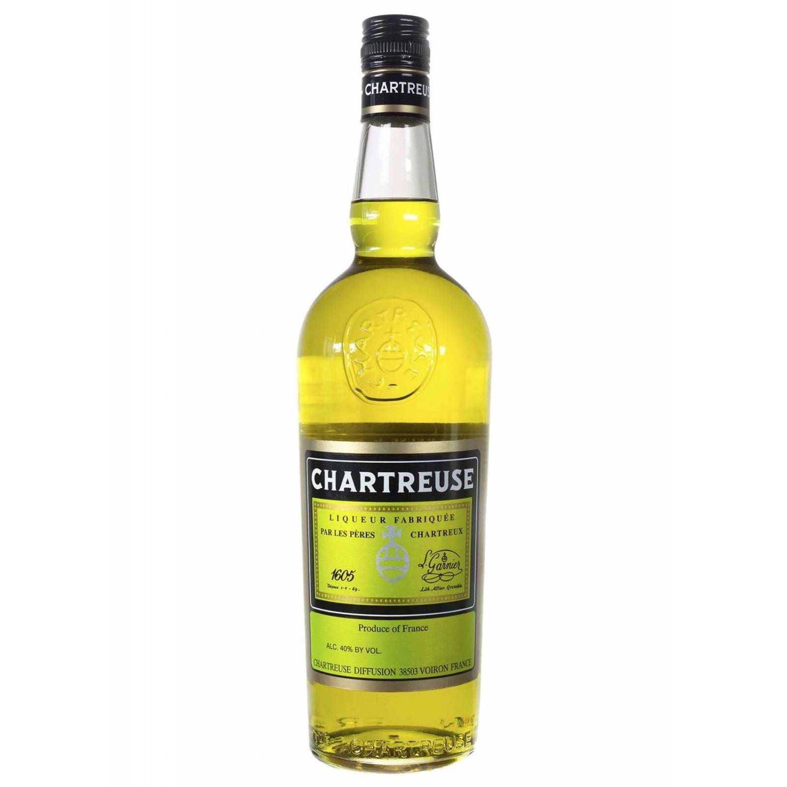 Pack de 4 Licor Chartreuse Amarillo 700 ml 