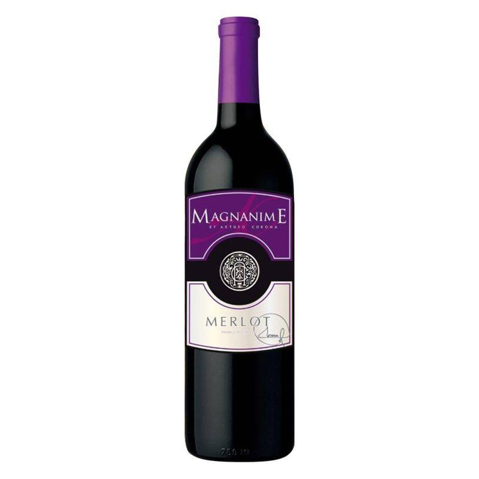 Pack de 6 Vino Tinto Magnanime Merlot 750 ml 