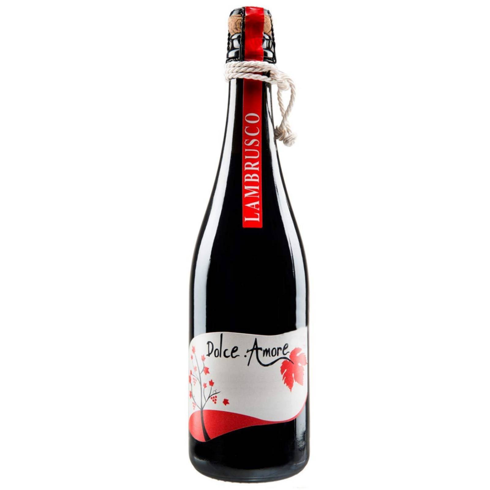 Pack de 4 Vino Tinto Dolce Amore Lambrusco 750 ml 