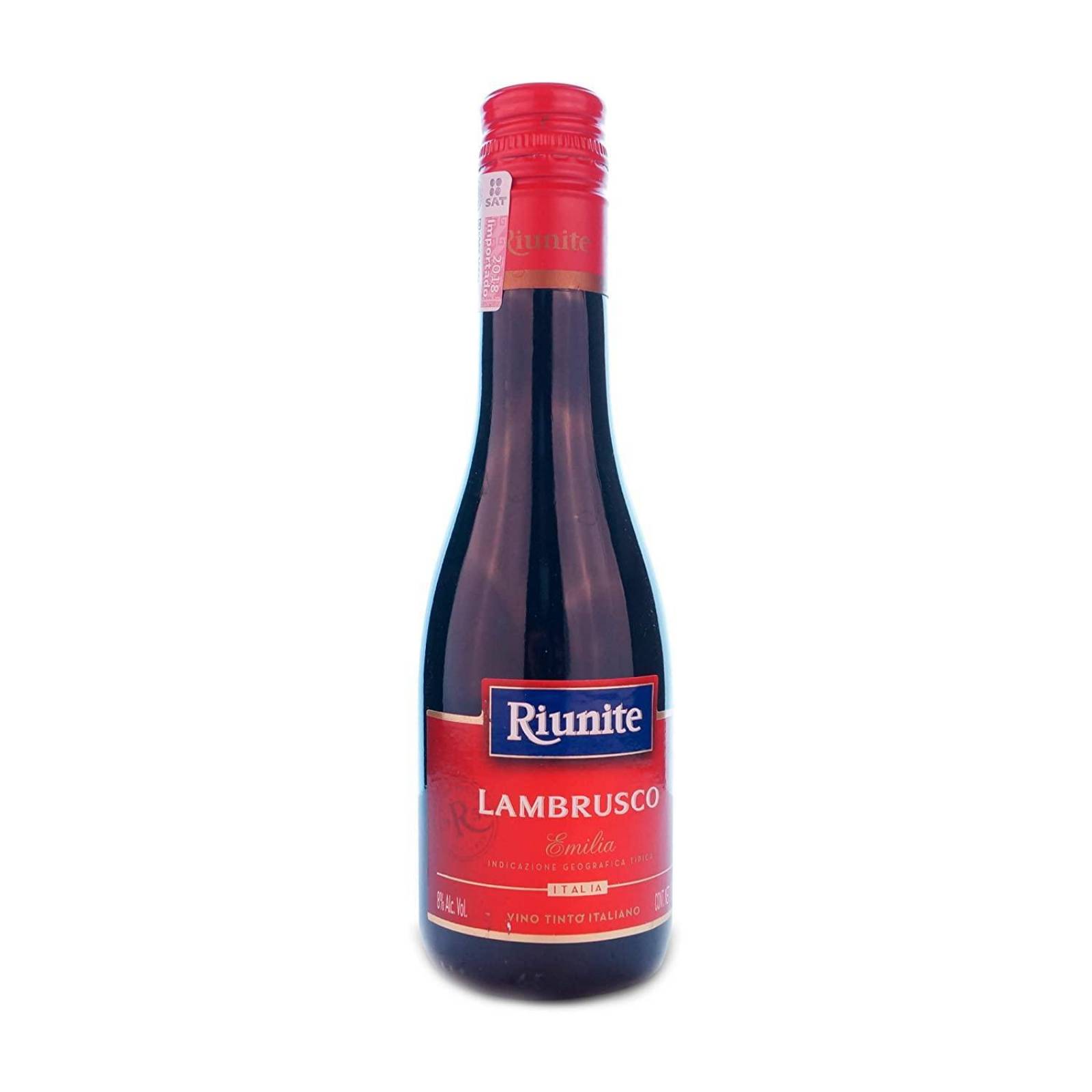 Pack de 4 Vino Tinto Riunite Lambrusco 187 ml