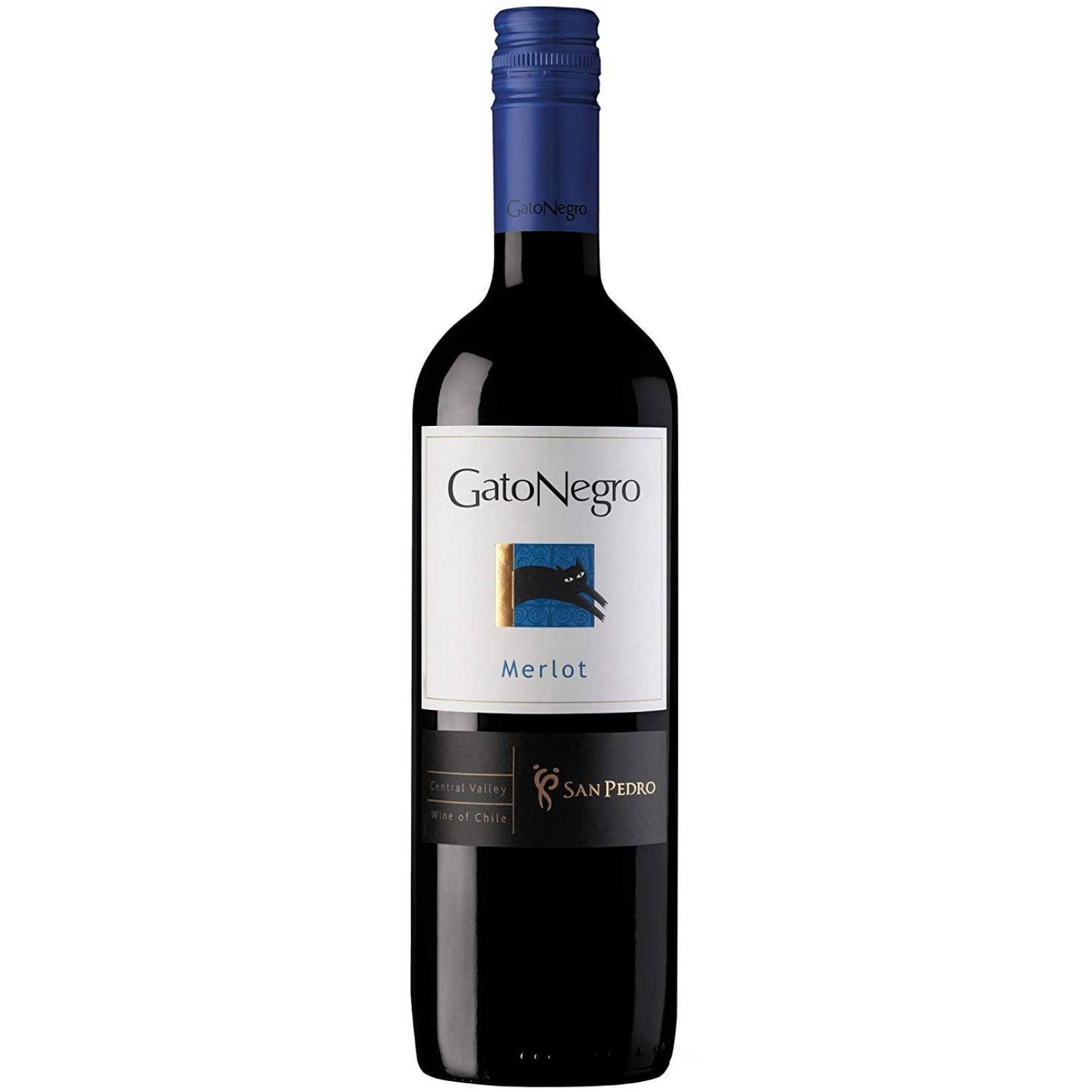 Pack de 6 Vino Tinto Gato Negro Merlot 750 ml