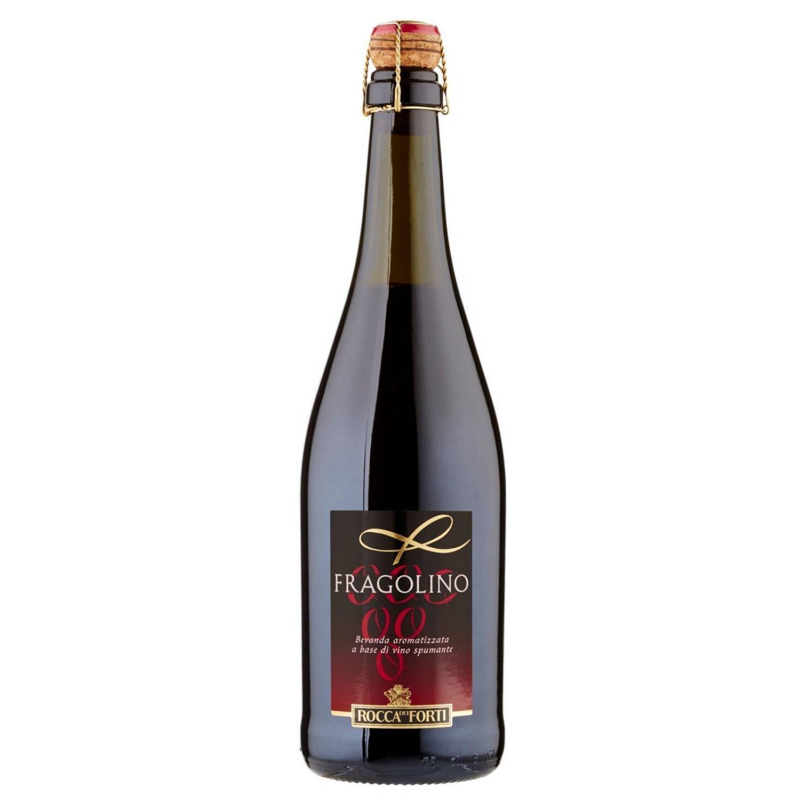 Pack de 2 Vino Espumoso Rocca Dei Forti Fragolino 750 ml 