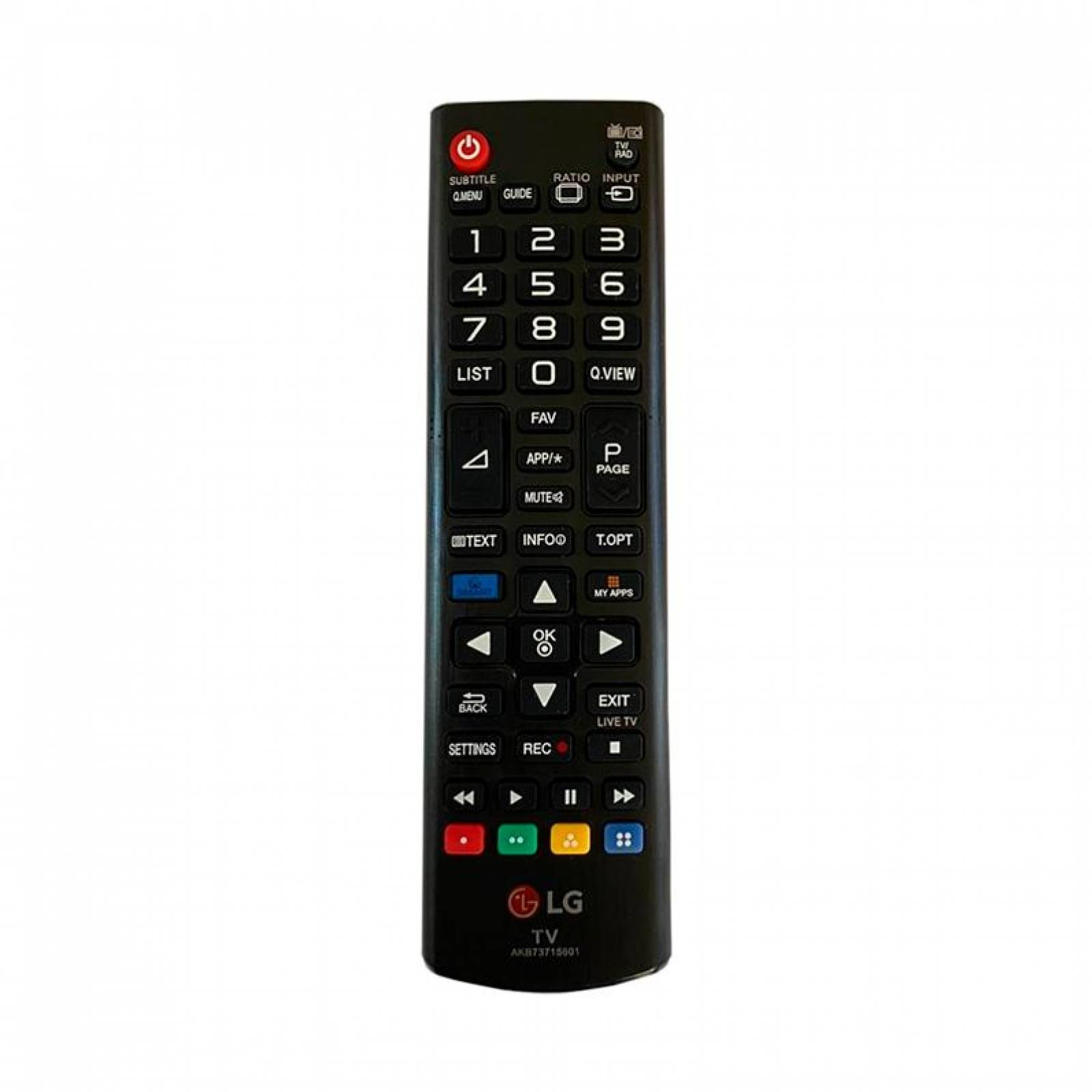 Mando a Distancia Universal Control para pantalla LG Smart Tv 42lf5800-ua 