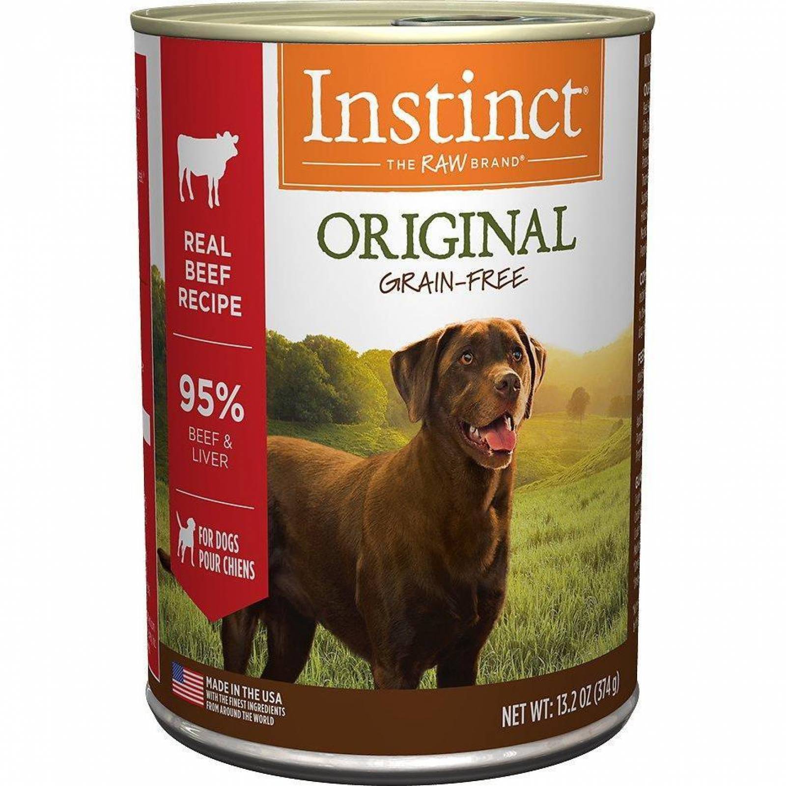 Alimento Para Perros Lata Instinct Res 13.2 onzas 