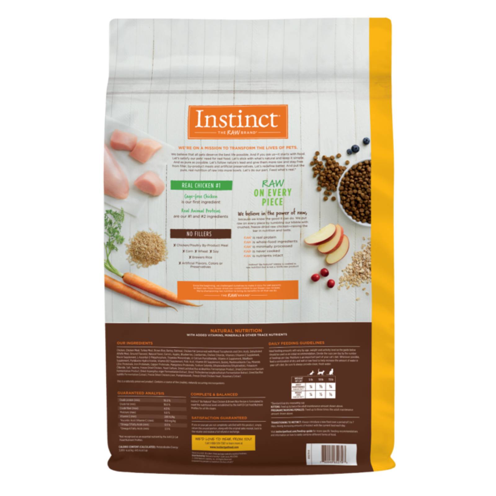 Alimento Para Gatos Instinct Be Natural Pollo 1 Kg 