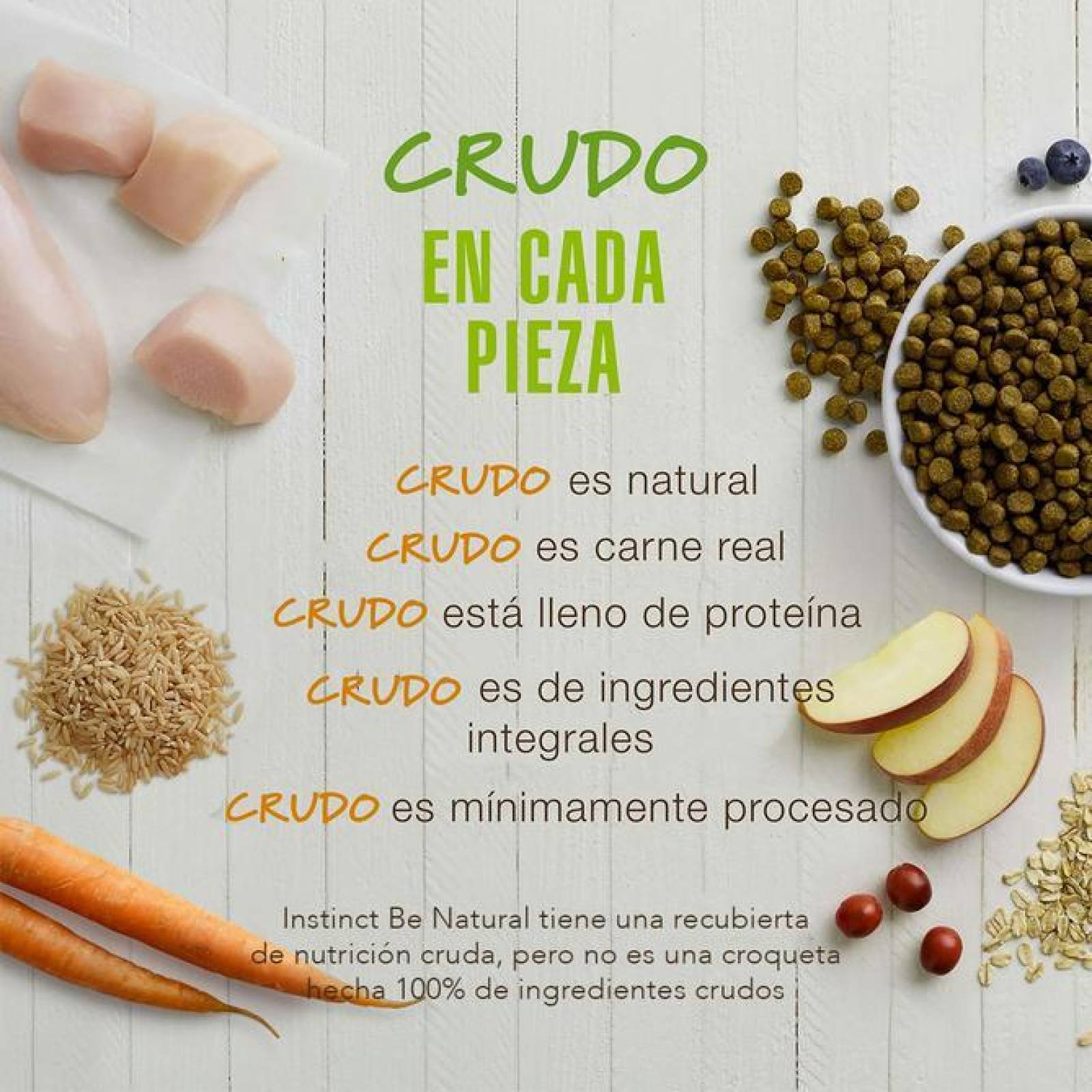 Alimento Para Gatos Instinct Be Natural Pollo 1 Kg 