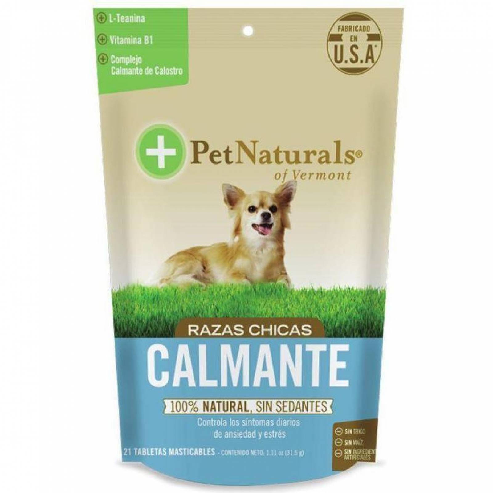 Calmantes Naturales para Perros Chicos PetNaturals Premios 