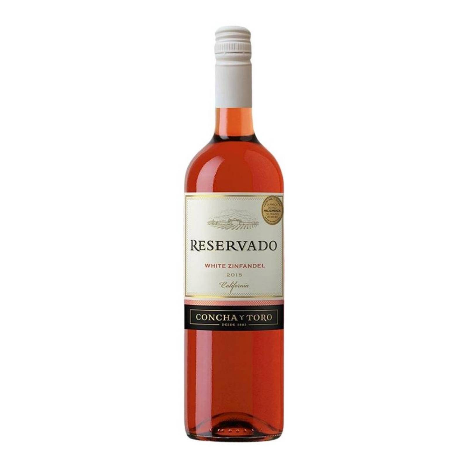 Pack de 2 Vino Rosado Concha Y Toro Reservado White Zinfandel 750 ml 