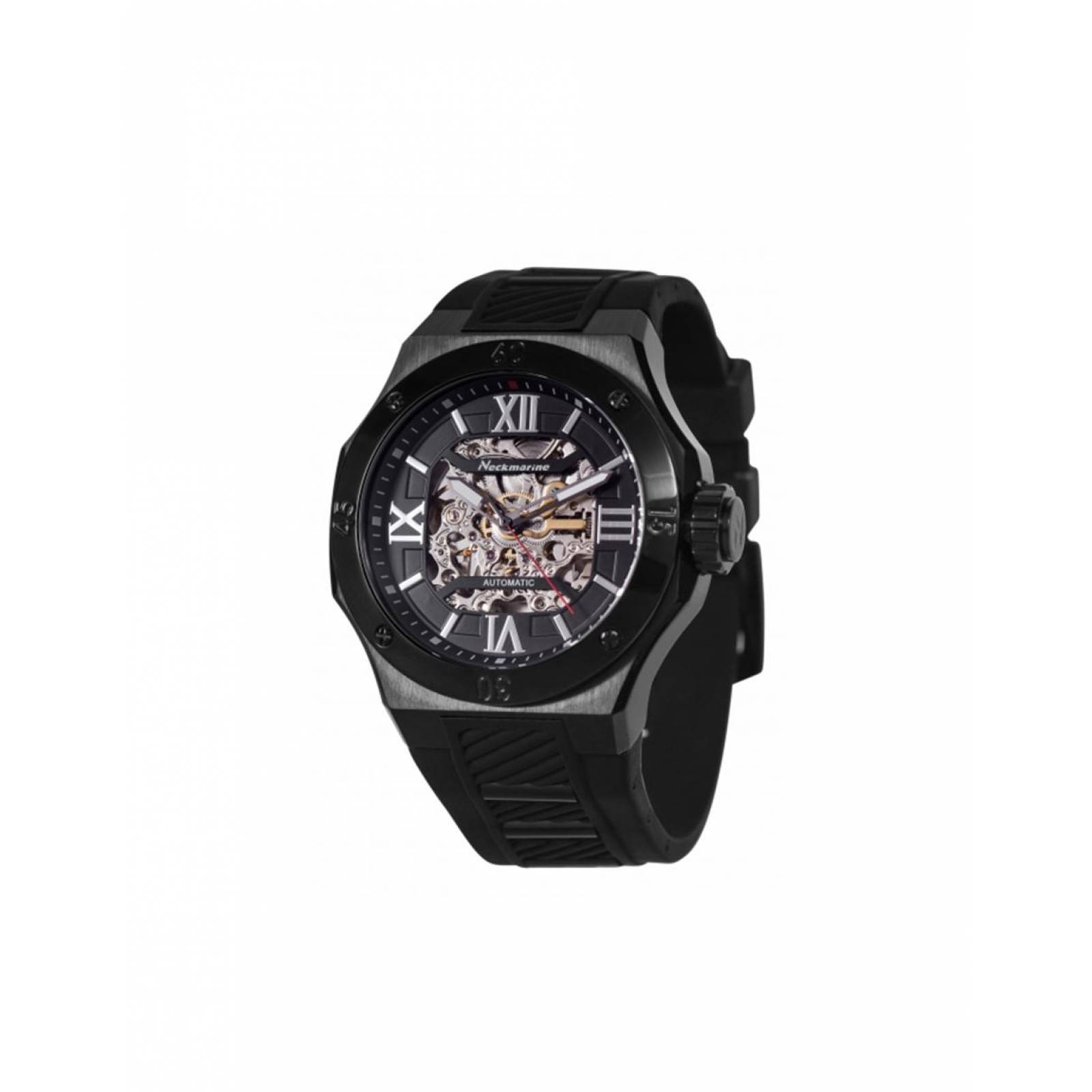Reloj Neckmarine automatic sport negro 46mm