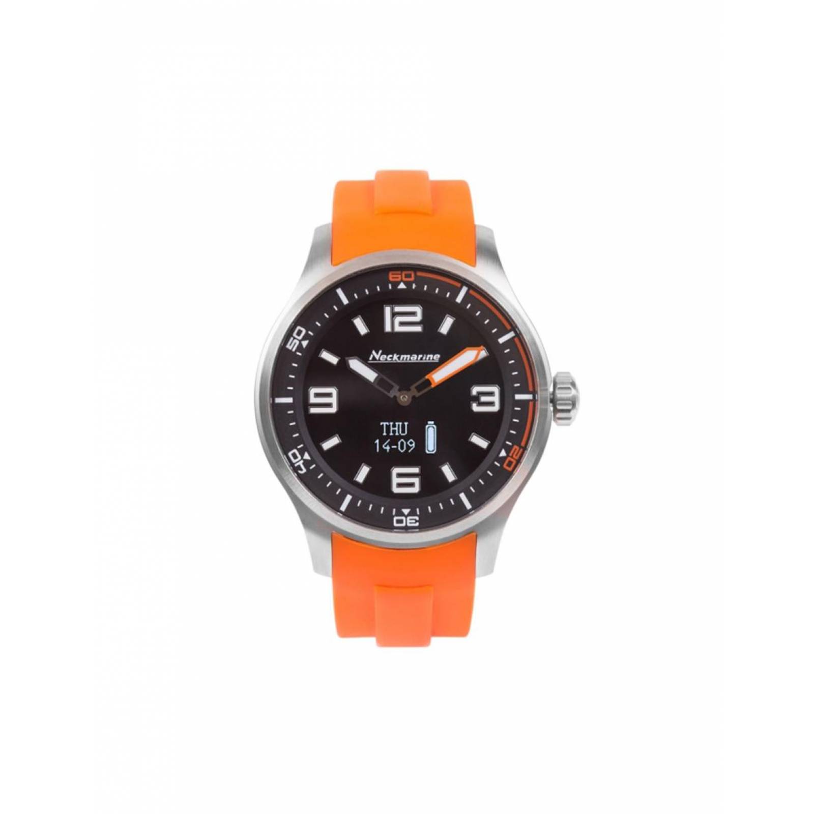 Reloj Neckmarine smart watch naranja Naranja con plateado 46mm