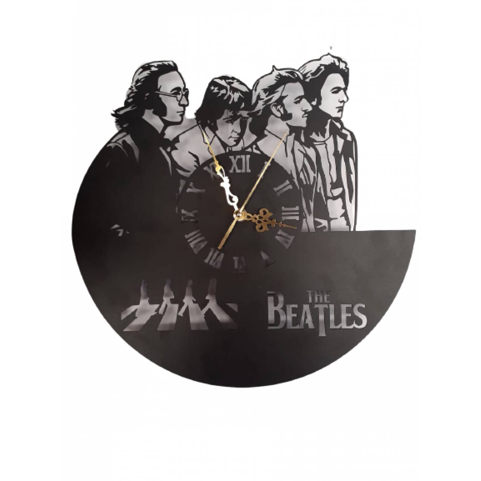 Reloj De Pared Metalico The Beatles 