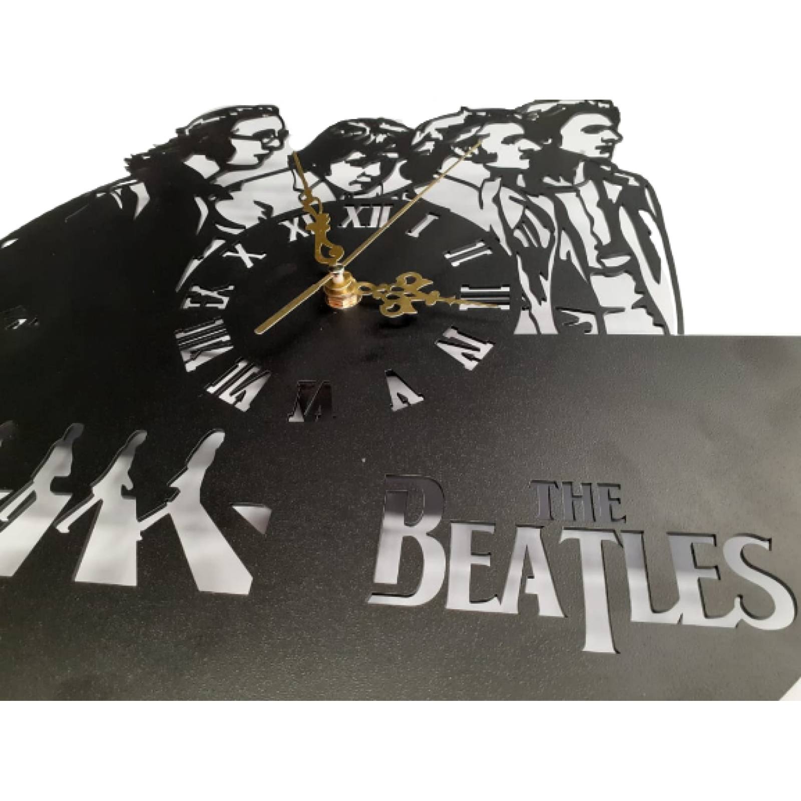 Reloj De Pared Metalico The Beatles 