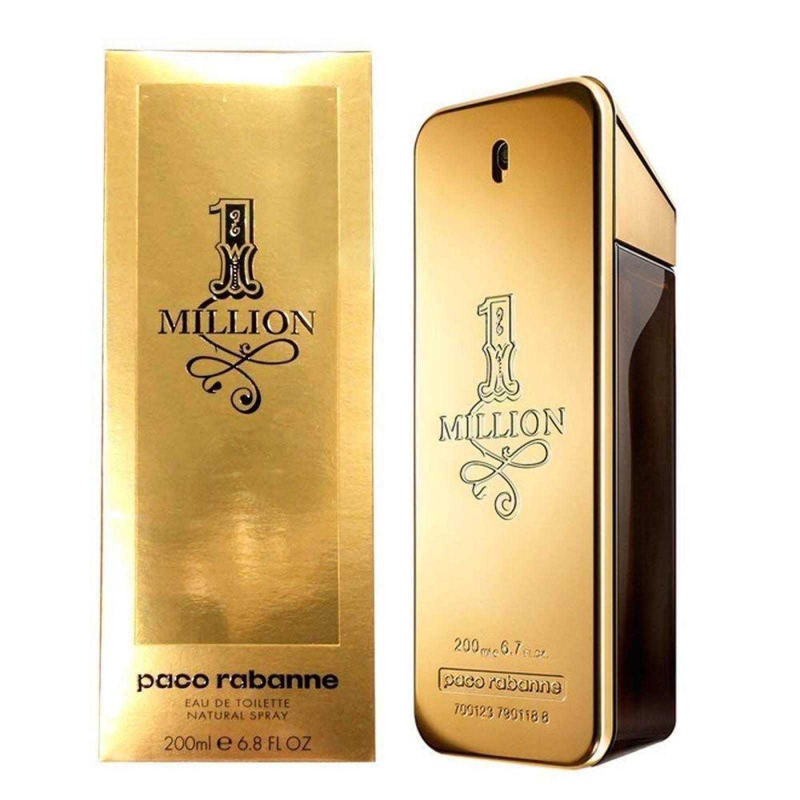 Loción One Million De Paco Rabanne Eau de Toilette 200 ml 