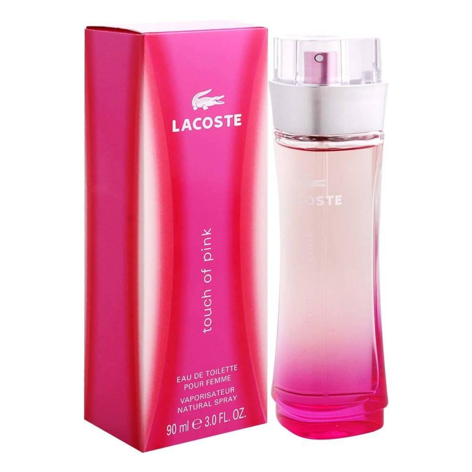 Perfume Touch Of Pink De Lacoste Eau De Toilette 90 ml 