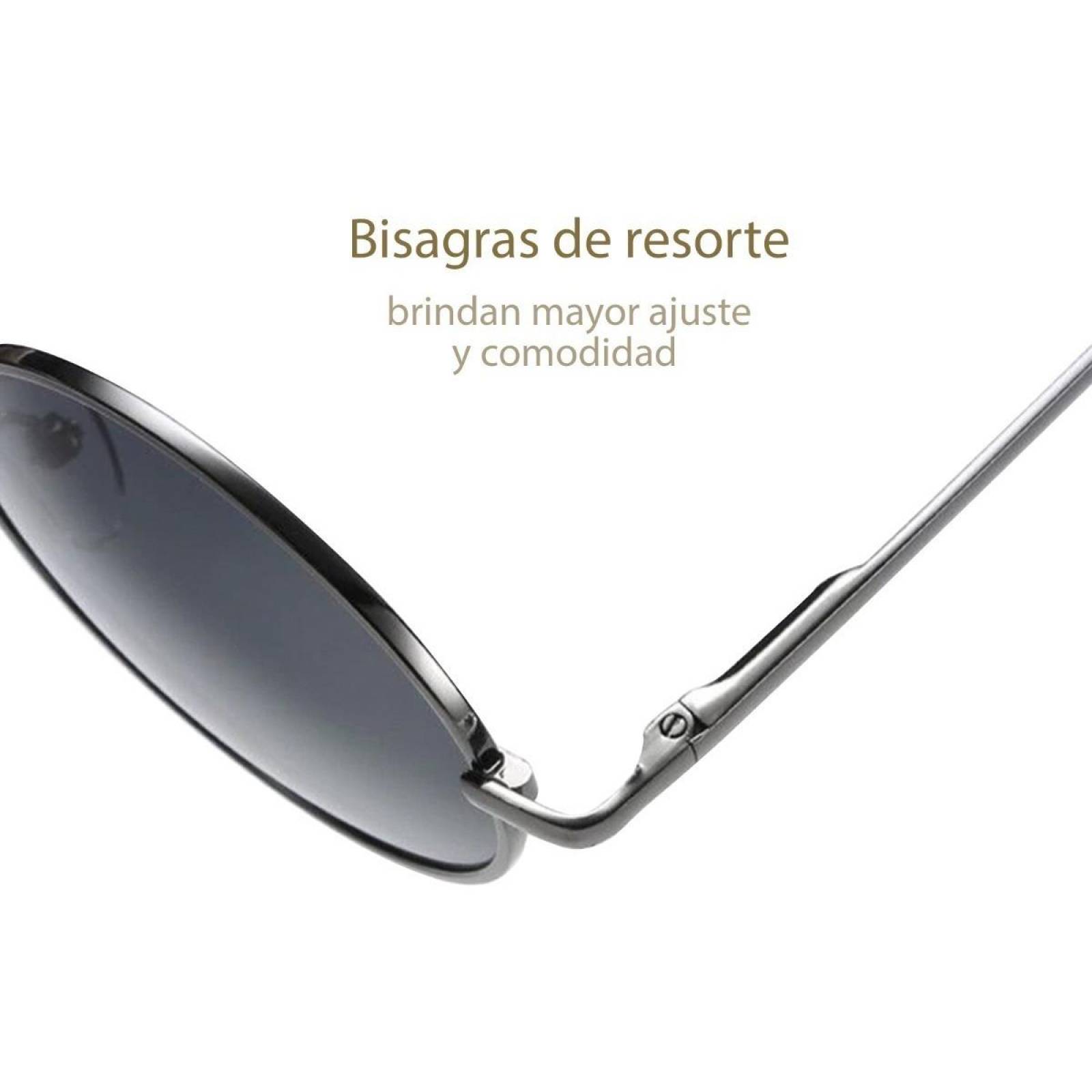 Lentes de Sol Hypson redondos para Hombre y Mujer, estilo hipster Unitalla Azul