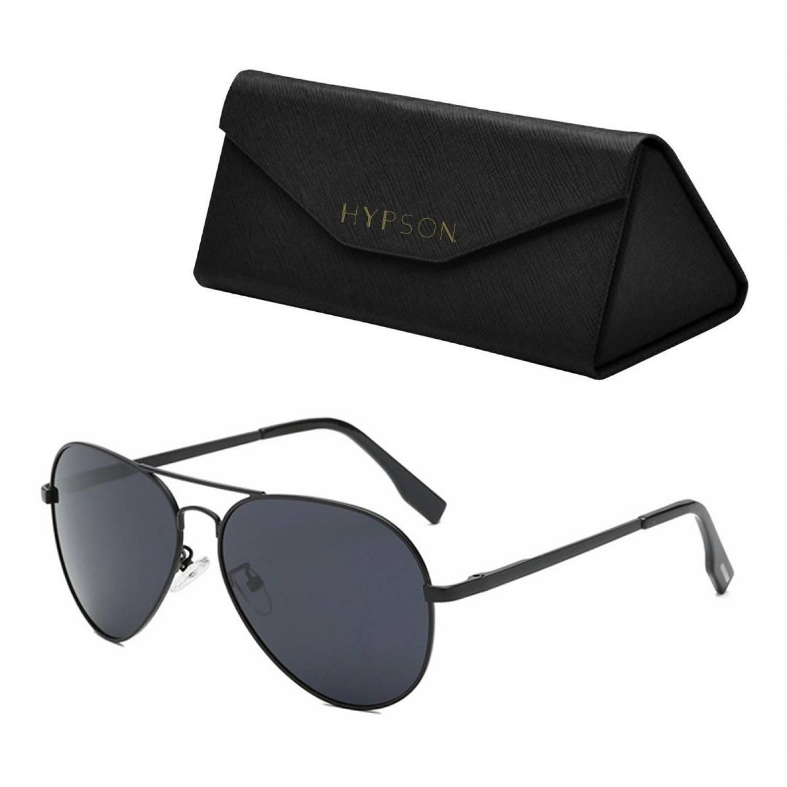Lentes de Sol Hypson para Hombre estilo aviador Unitalla Negro