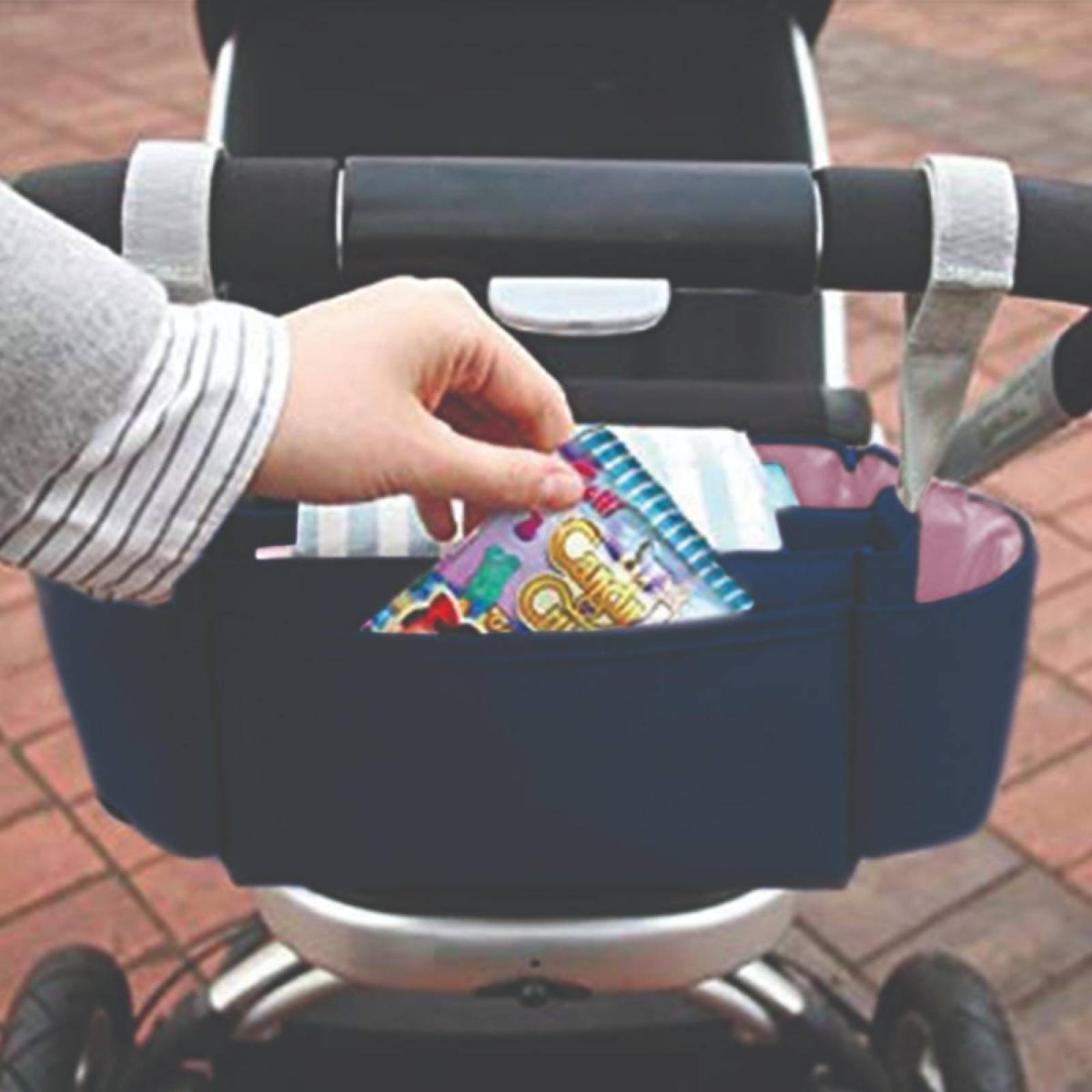 Organizador Tiernelle para carriola, pañalera portatil Rosa