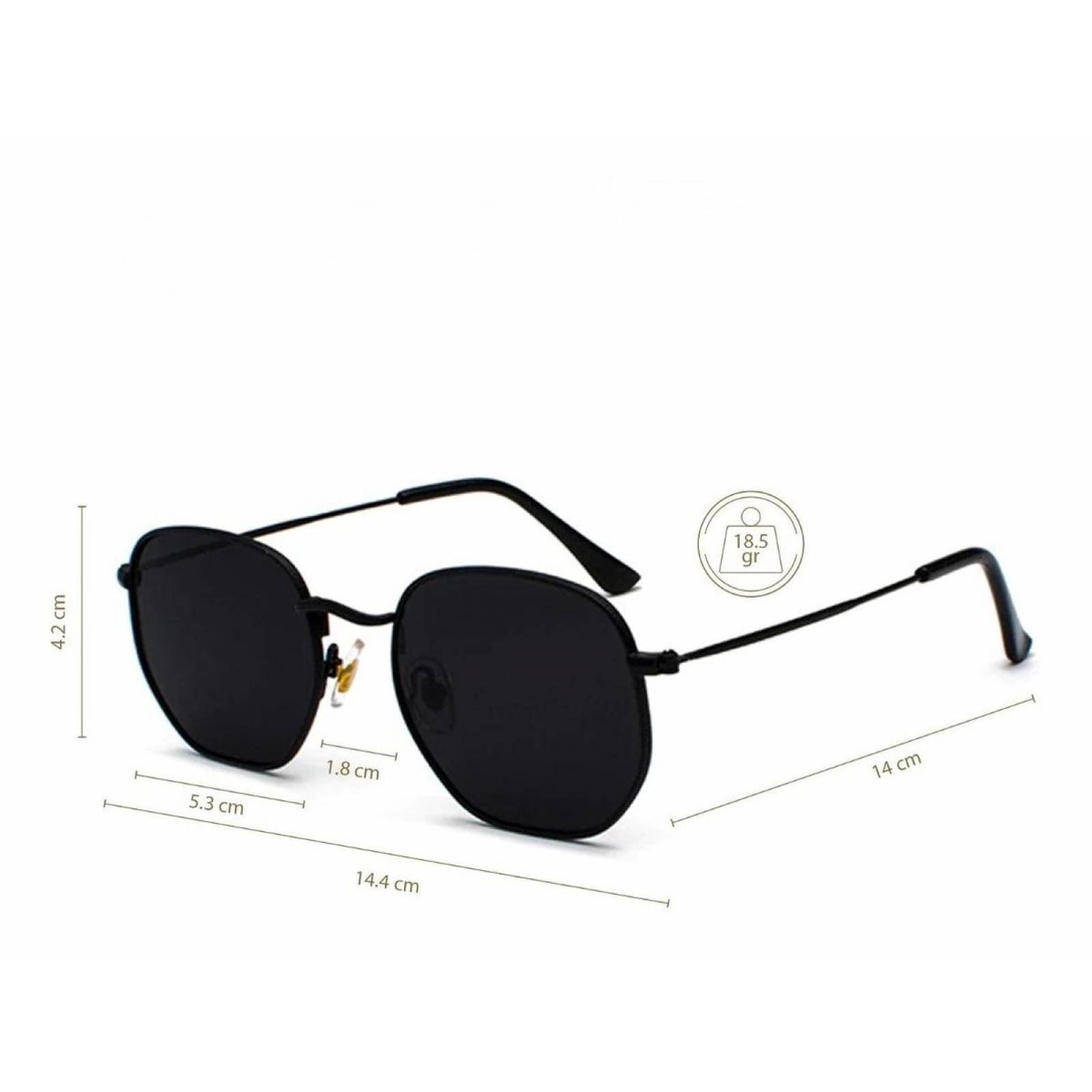 Lentes de Sol Hypson para Mujer modernos Unitalla Negro