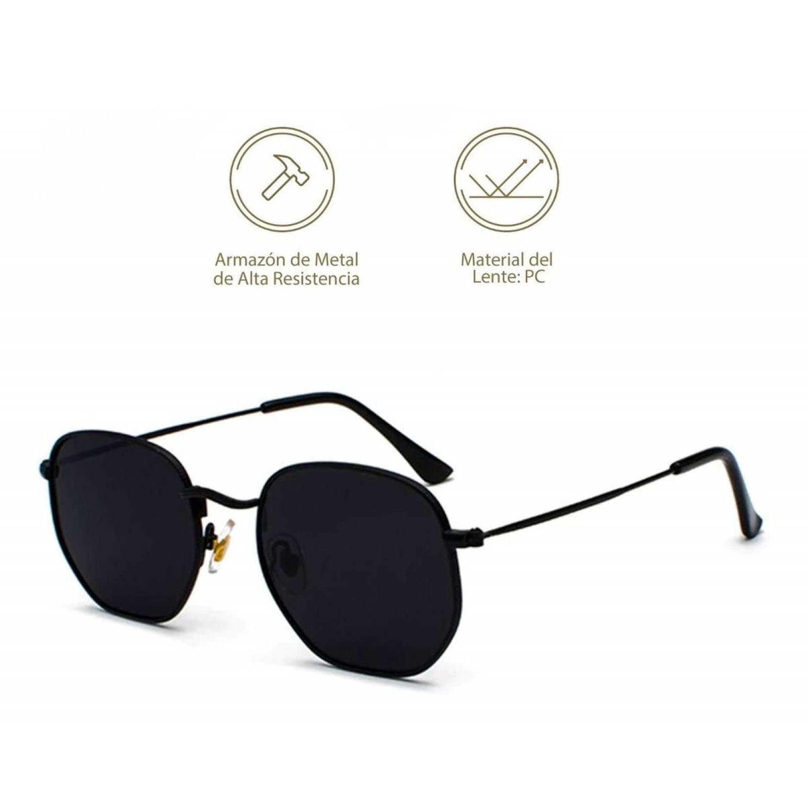 Lentes de Sol Hypson para Mujer modernos Unitalla Negro