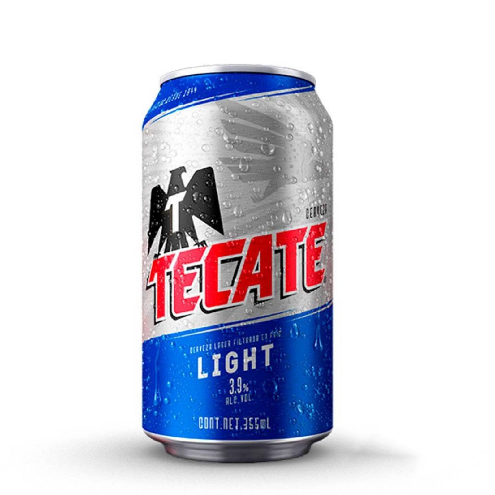 Caja de 24 Cerveza Tecate Light Lata 355 ml 