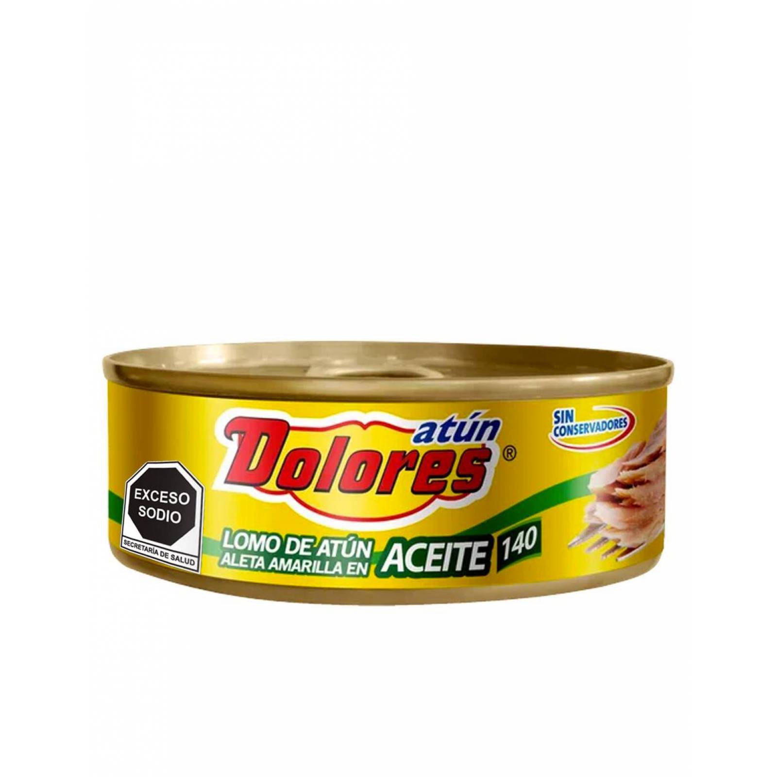 Pack de 2 Atun Dolores En Aceite 140 gr 